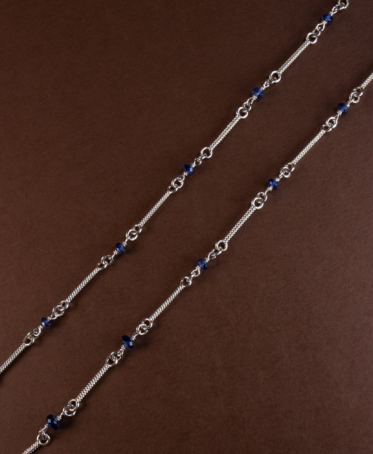 Clio Chain - 925 Sterling Silver, Kyanite