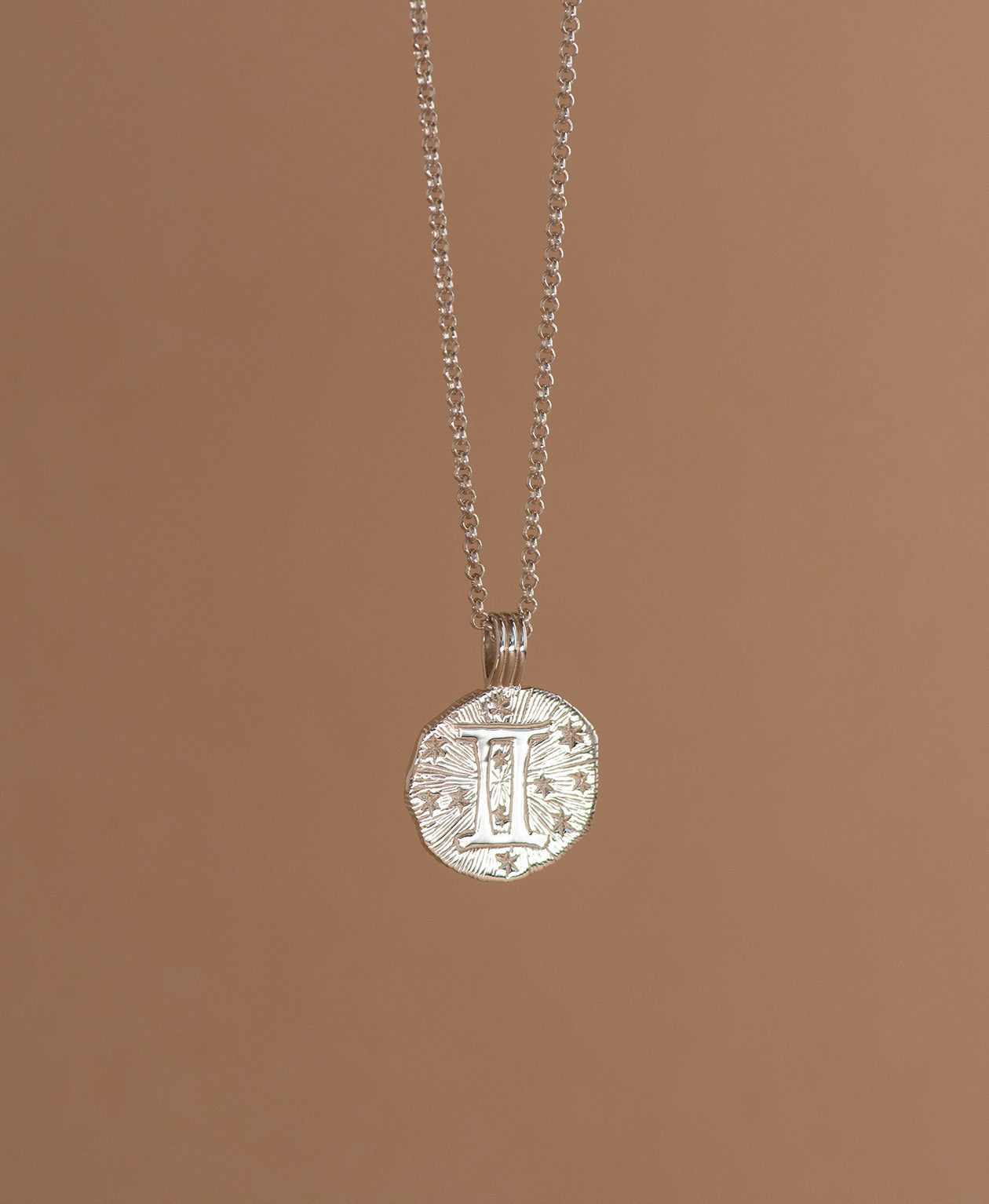 Sun in Gemini Necklace - 925 Sterling Silver