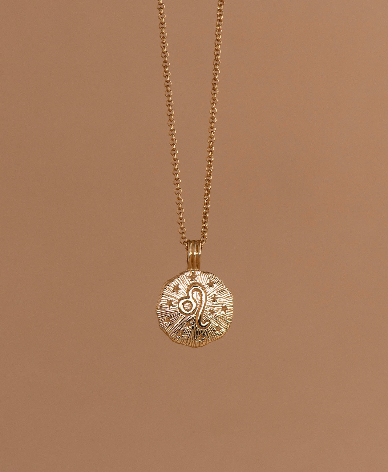 Sun in Leo Necklace - 22k Gold Vermeil