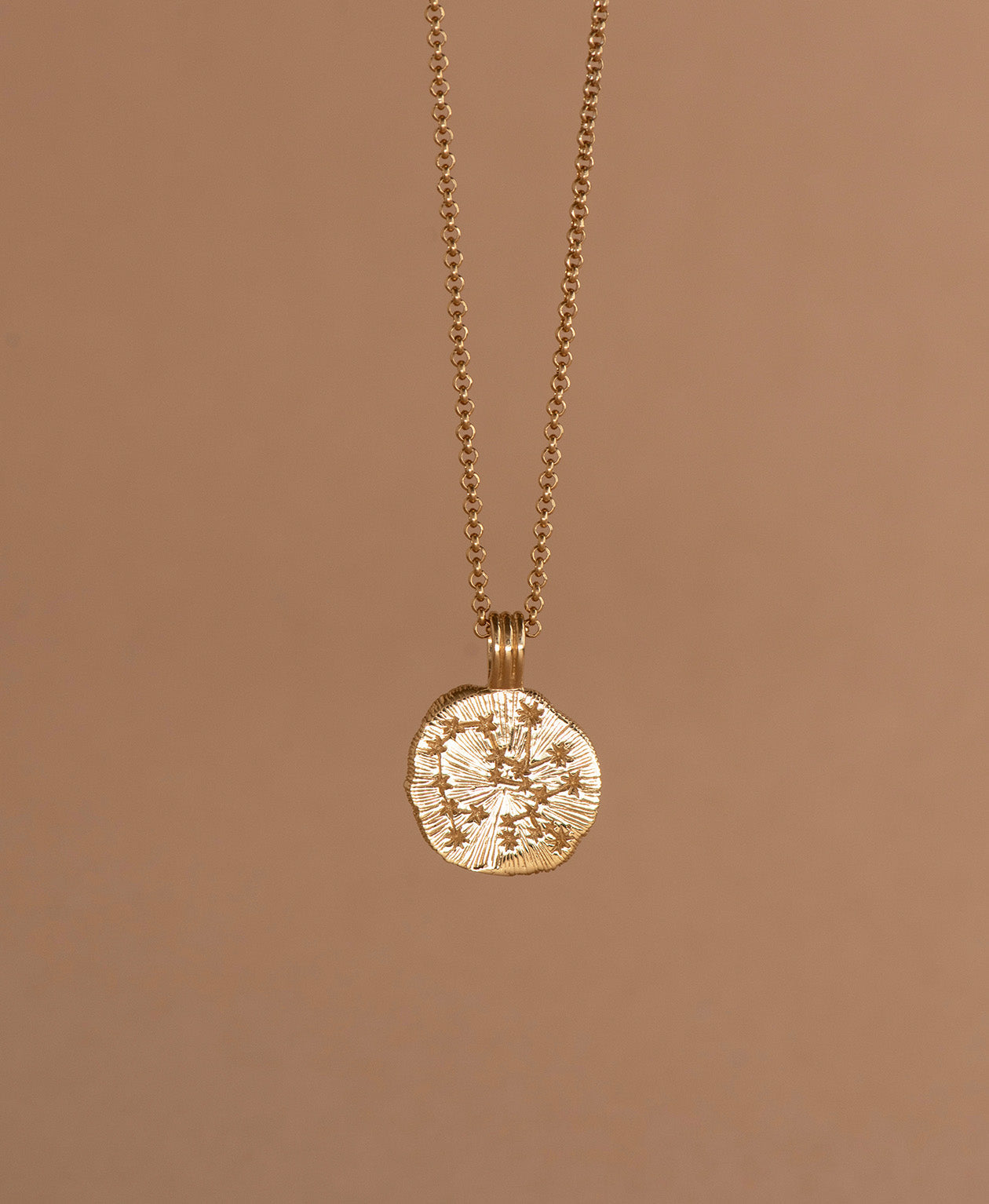 Sun in Sagittarius Necklace - 22k Gold Vermeil