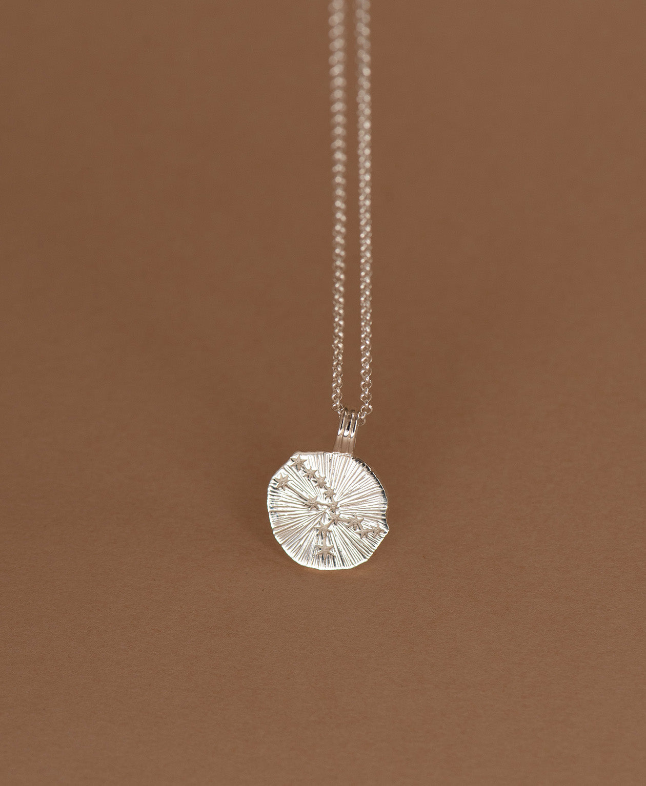 Sun in Taurus Necklace - 925 Sterling Silver