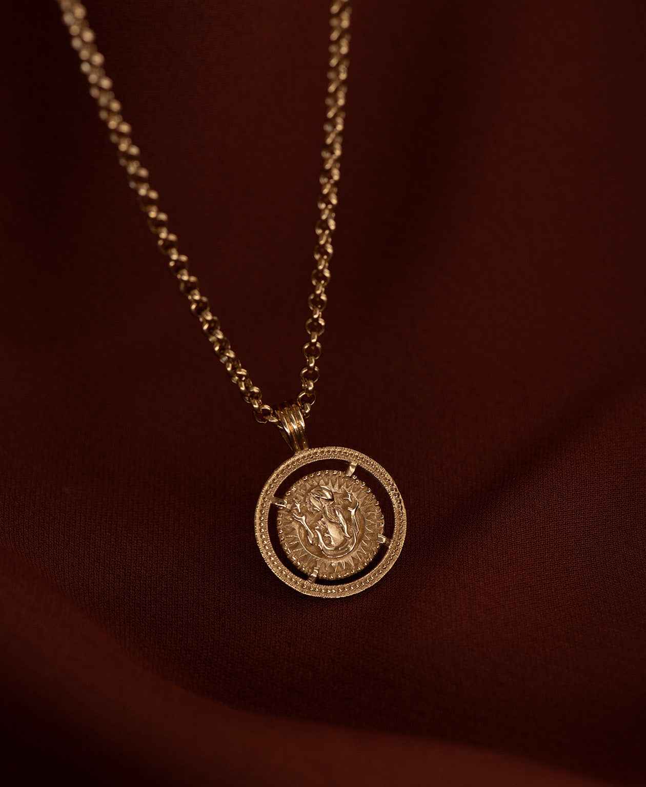 Virgo Necklace - 22k Gold Vermeil