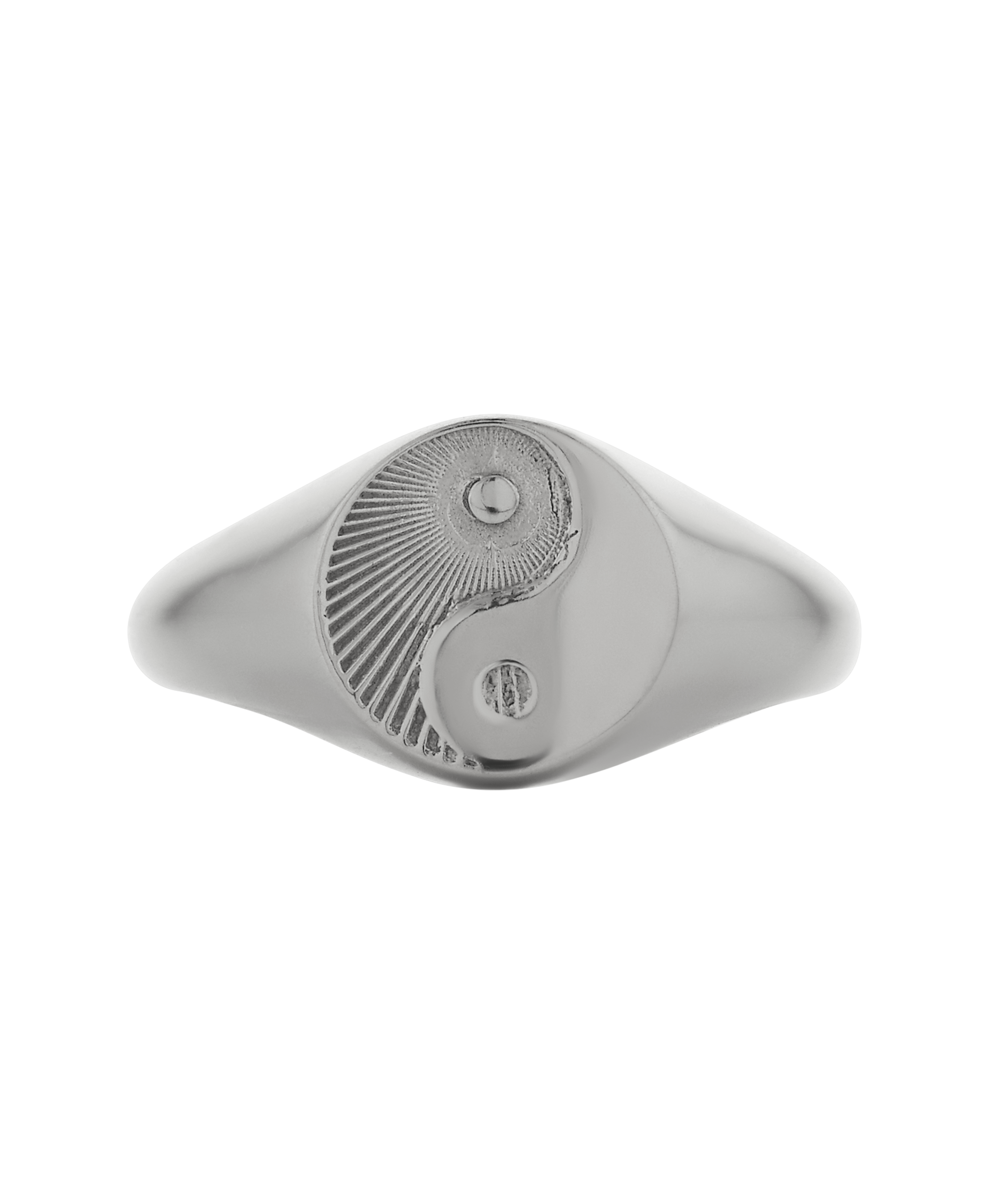 Yin Yang Ring - 925 Sterling Silver