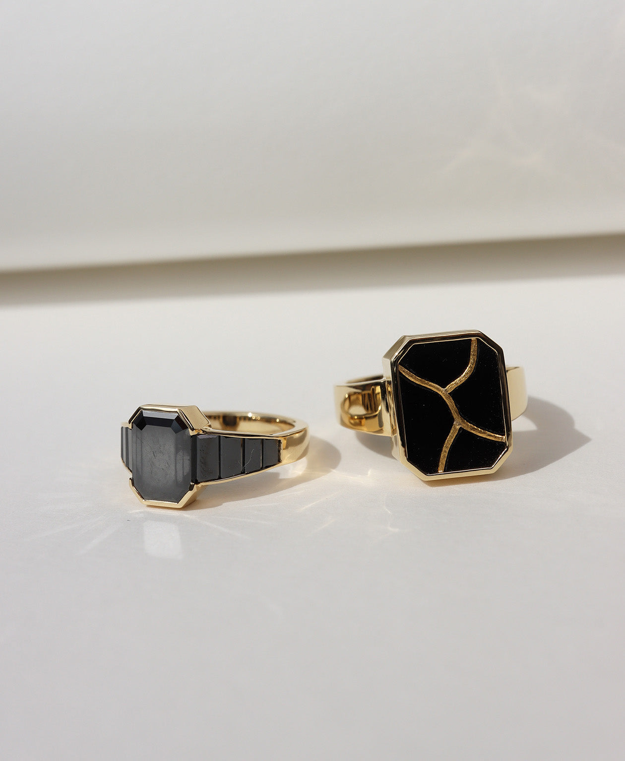 Bespoke 249 - 18k Yellow Gold, Black Spinel