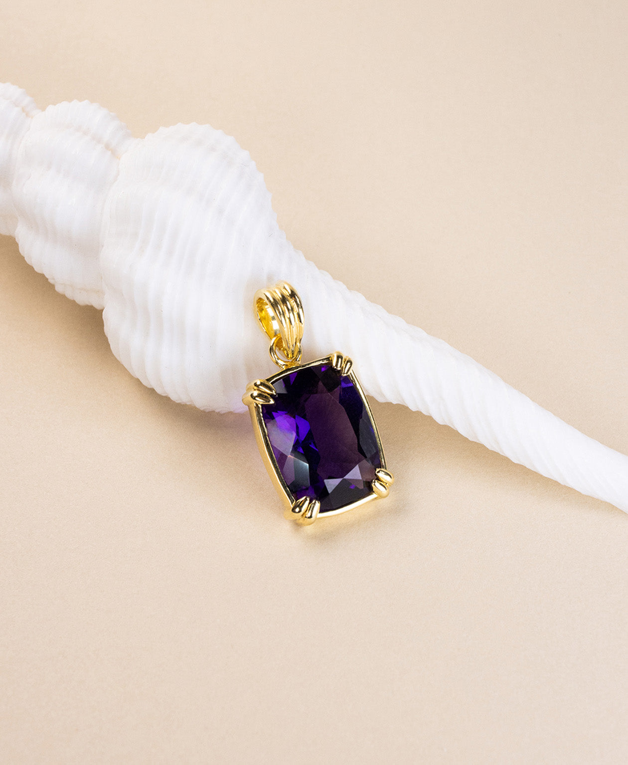 Limited Edition 208 - 22k Gold Vermeil, Amethyst