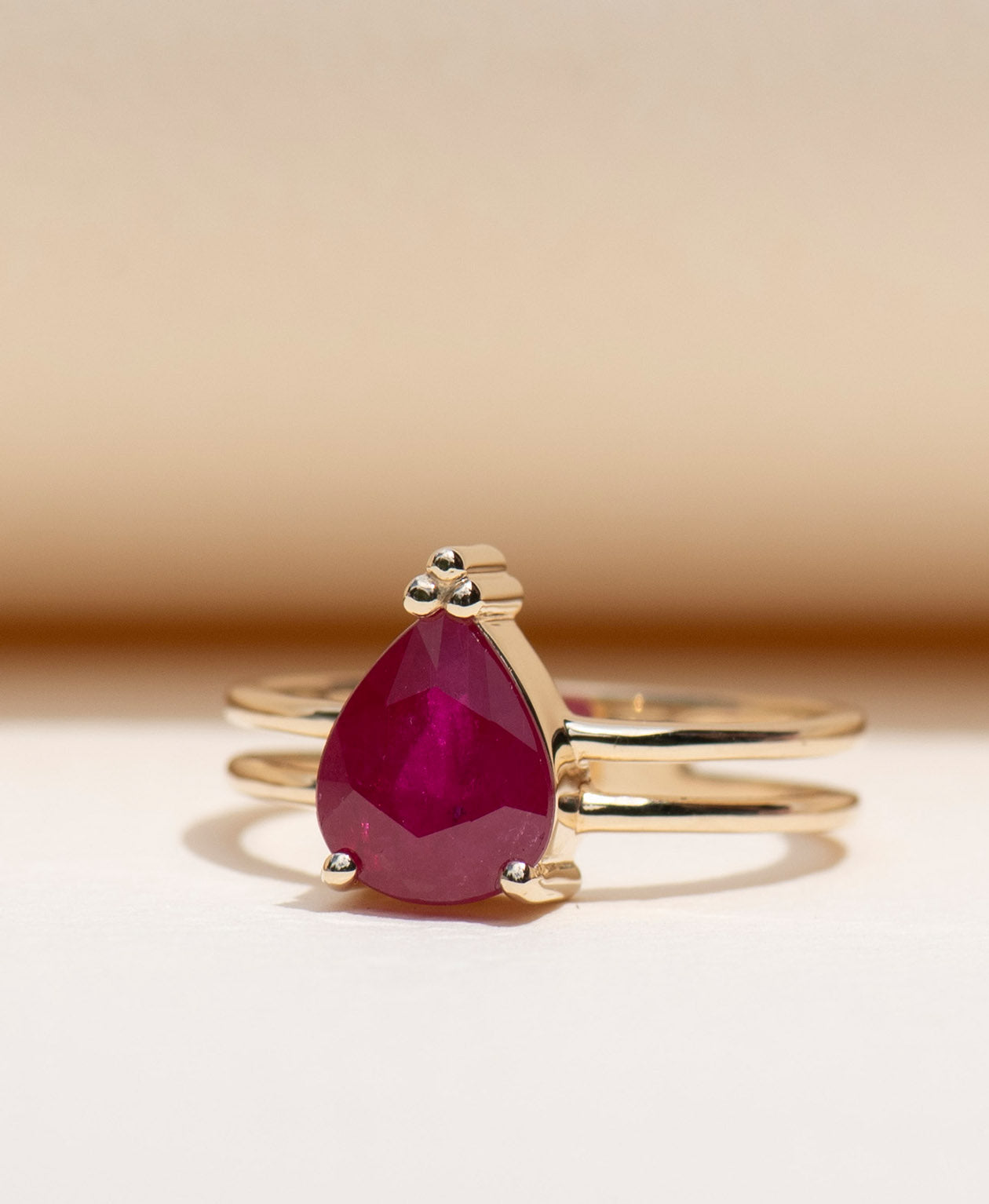 Limited Edition 170 - 9k Yellow Gold, Ruby