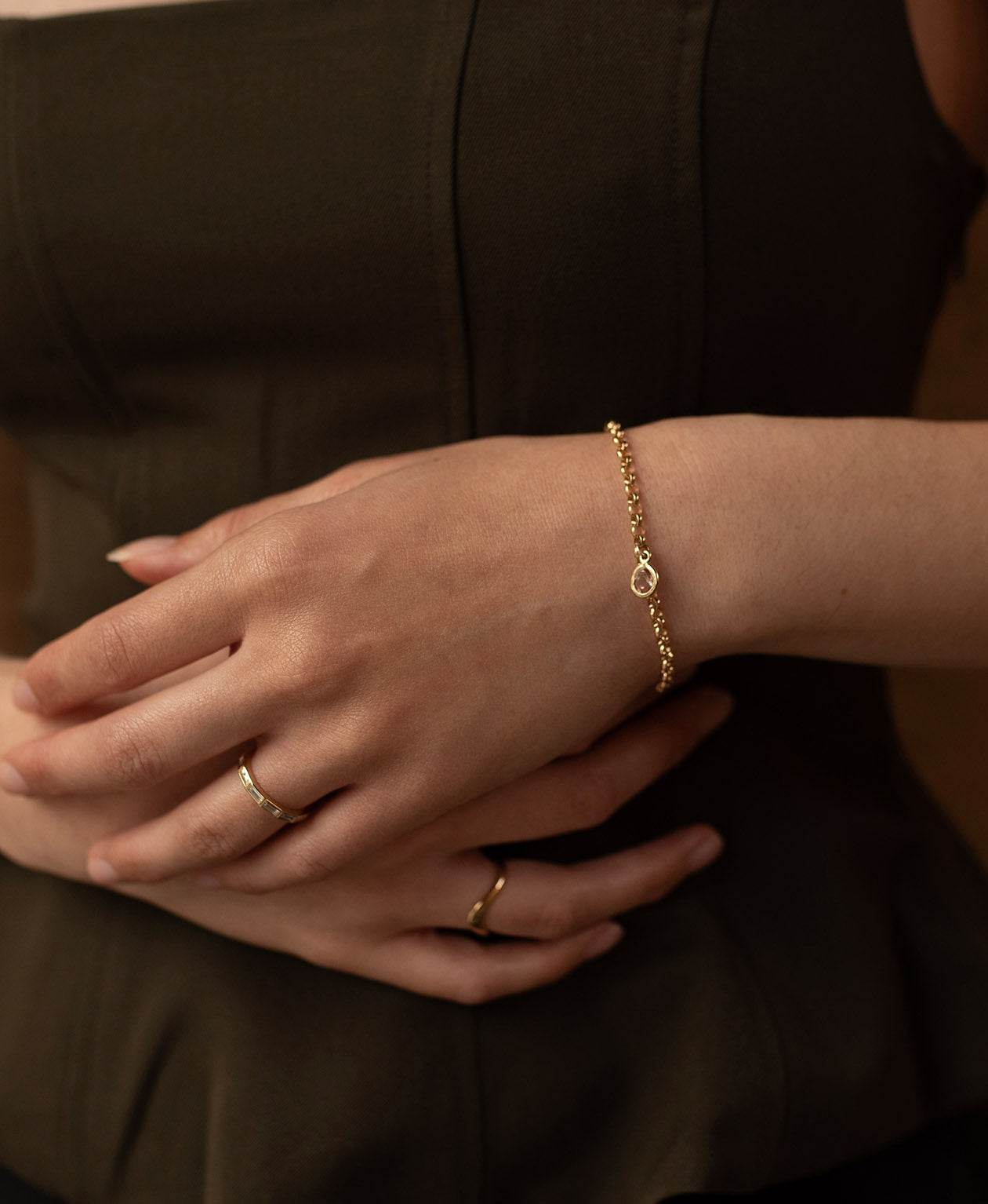 Limited Edition 200 - 9k Yellow Gold, Pink Sapphire