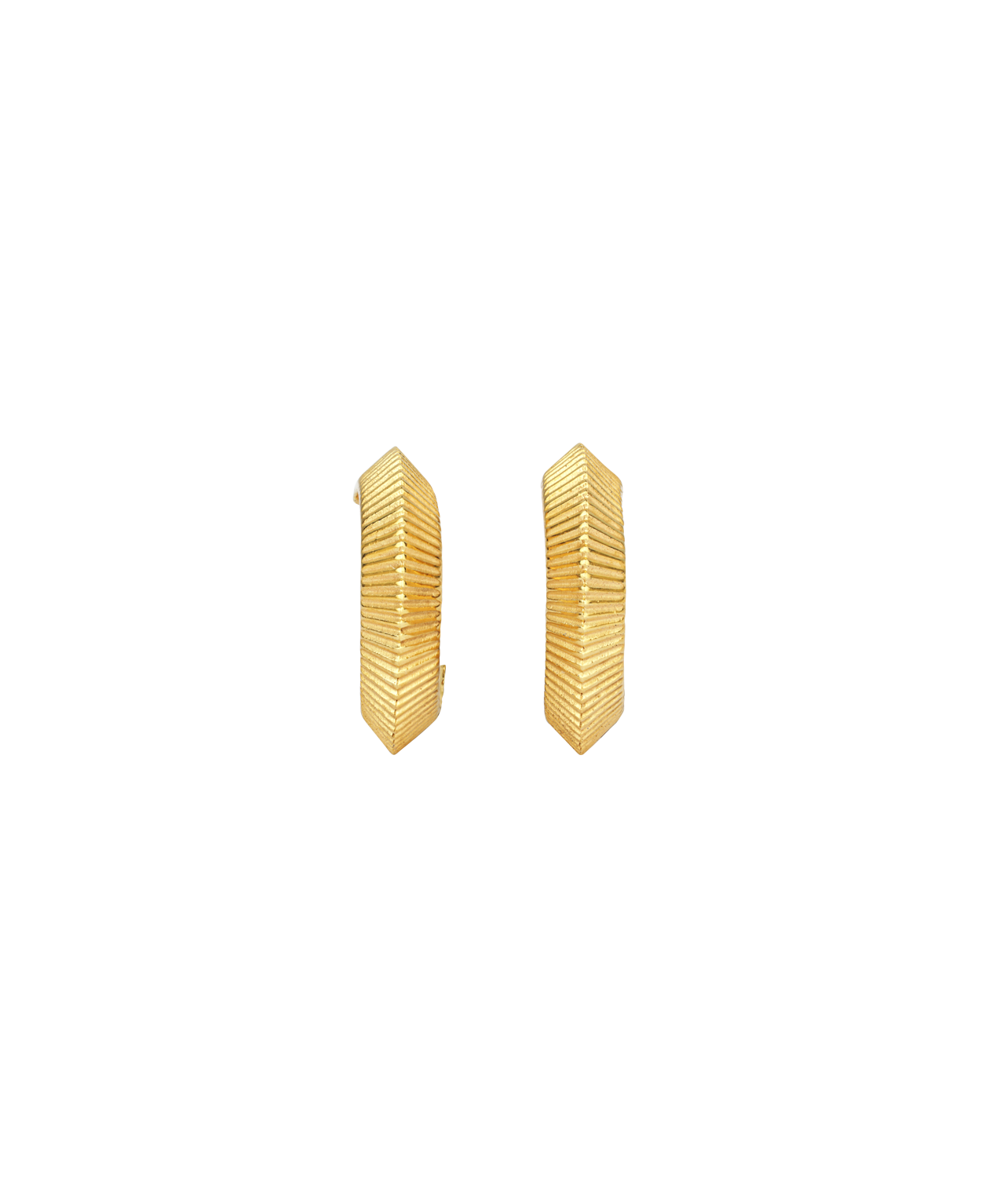 Mini Tasa Hoop Earrings - 22k Gold Vermeil