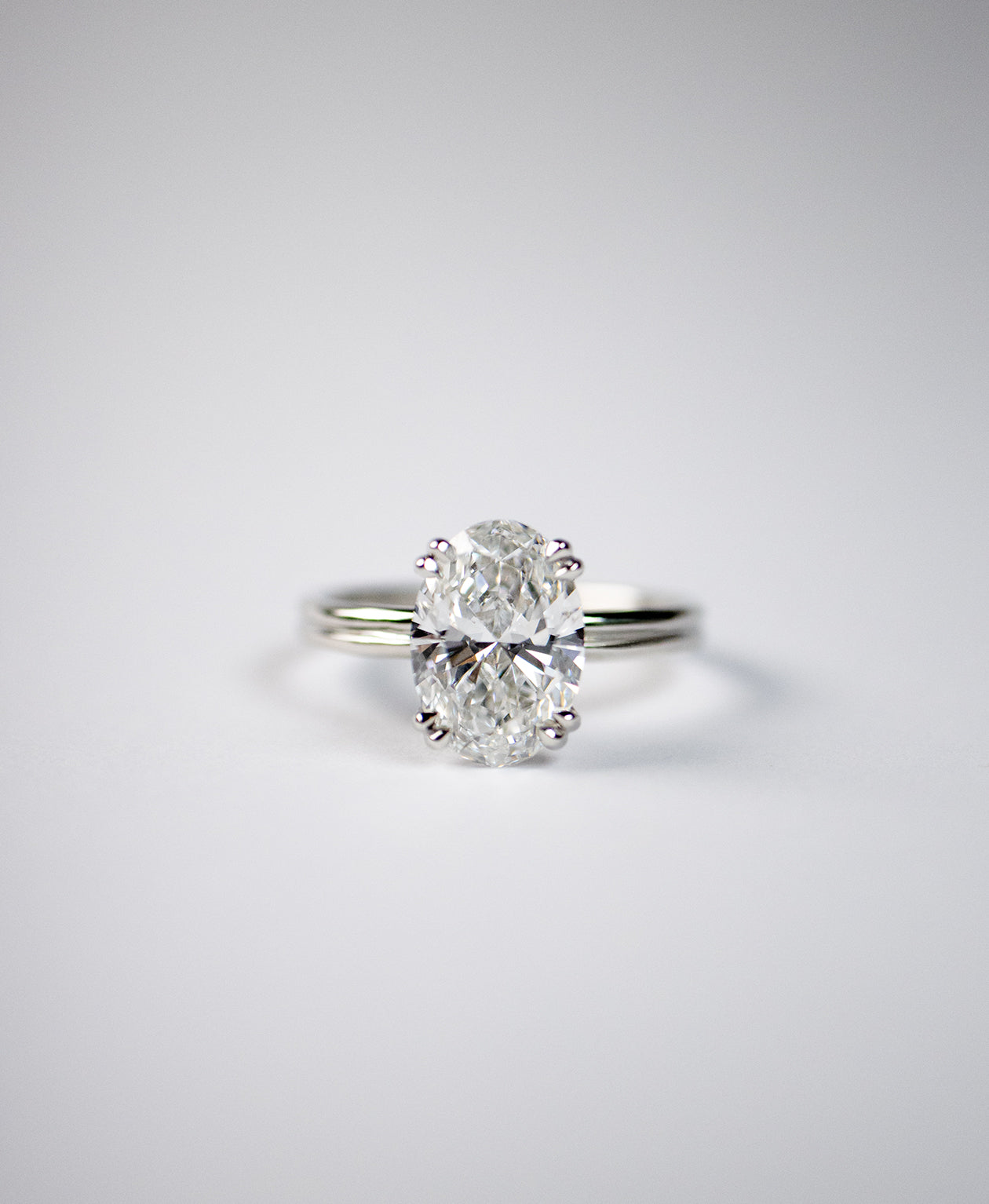 One of a Kind 485 - Platinum, Lab Grown Diamond