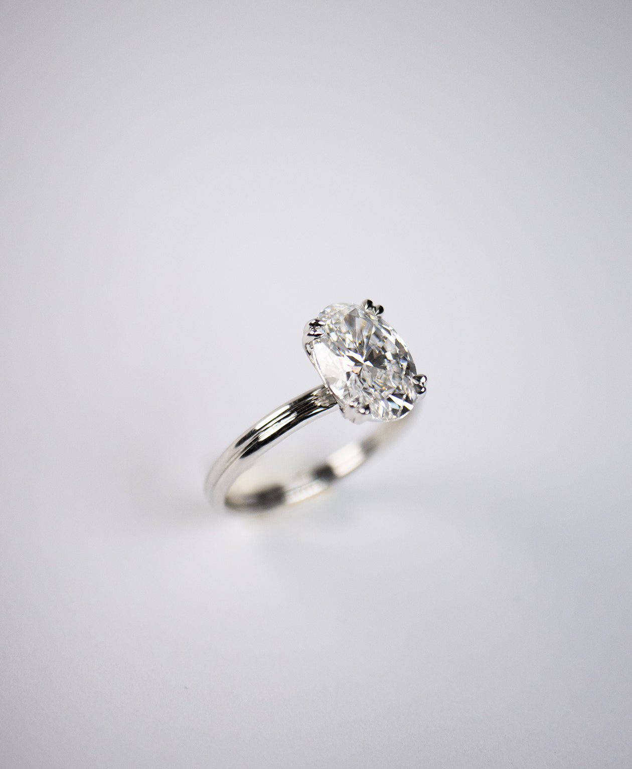 One of a Kind 485 - Platinum, Lab Grown Diamond