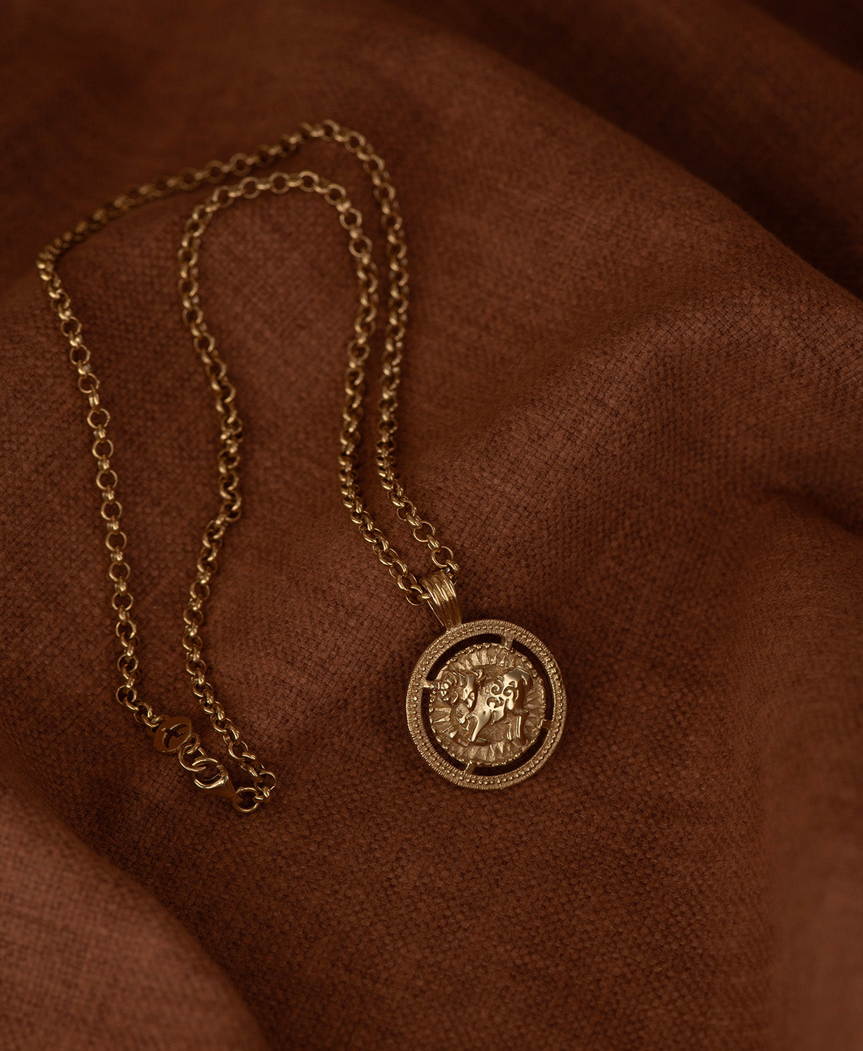 Aries Necklace - 22k Gold Vermeil