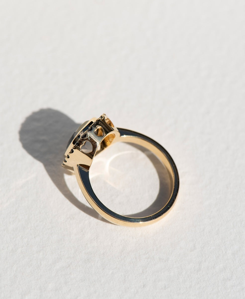 Bespoke 214 - 18k Yellow Gold, Black Diamond