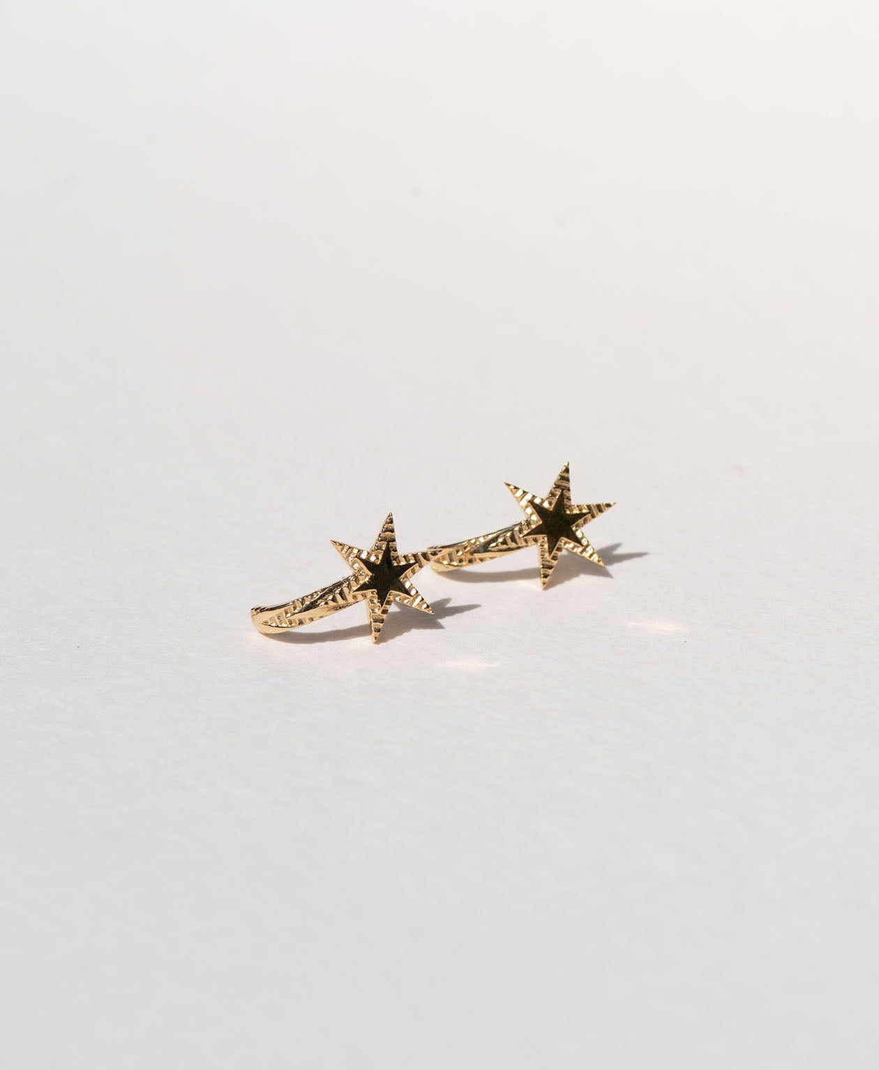 Bianca Star Earrings - 22k Gold Vermeil