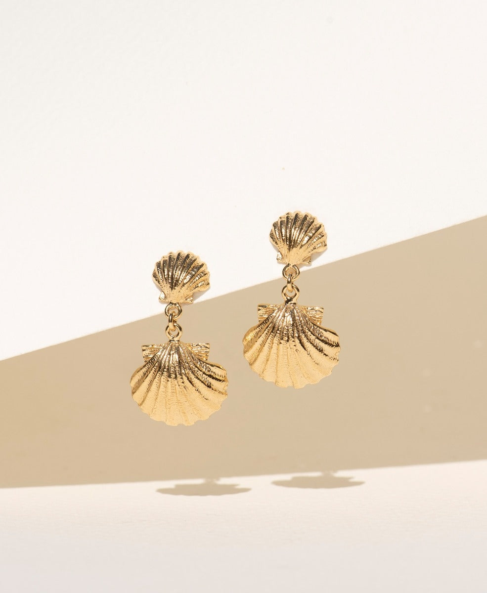 Camino Earrings - 22k Gold Vermeil