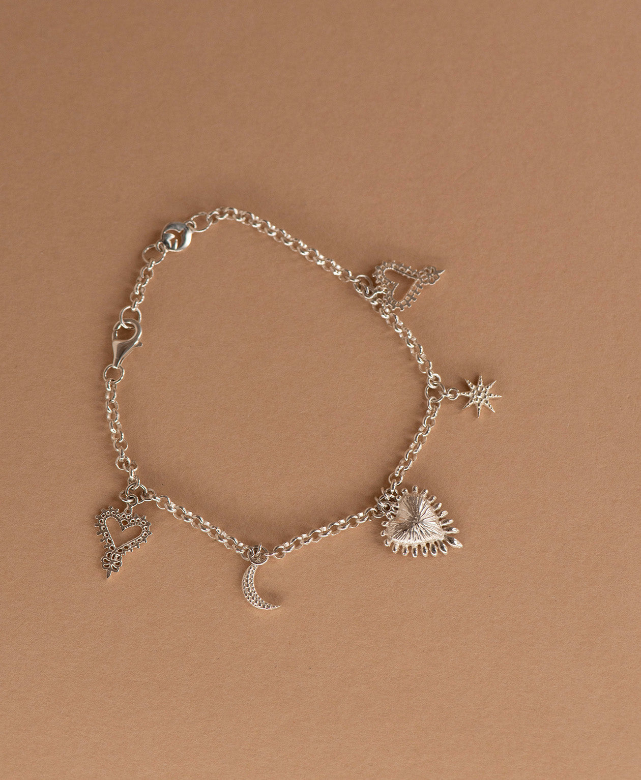 Charmed Bracelet - 925 Sterling Silver | Zoë & Morgan UK