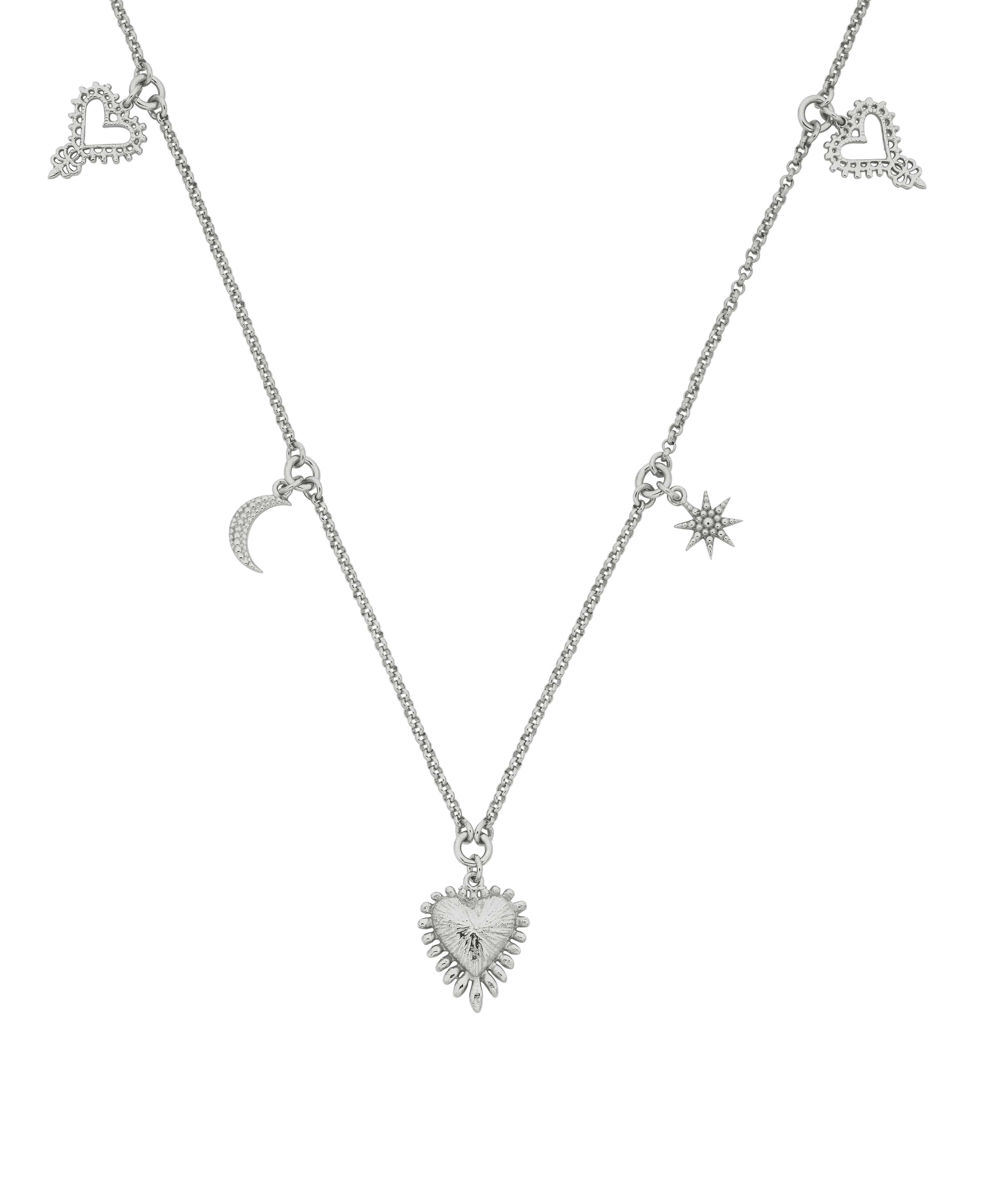 Charmed Necklace - 925 Sterling Silver