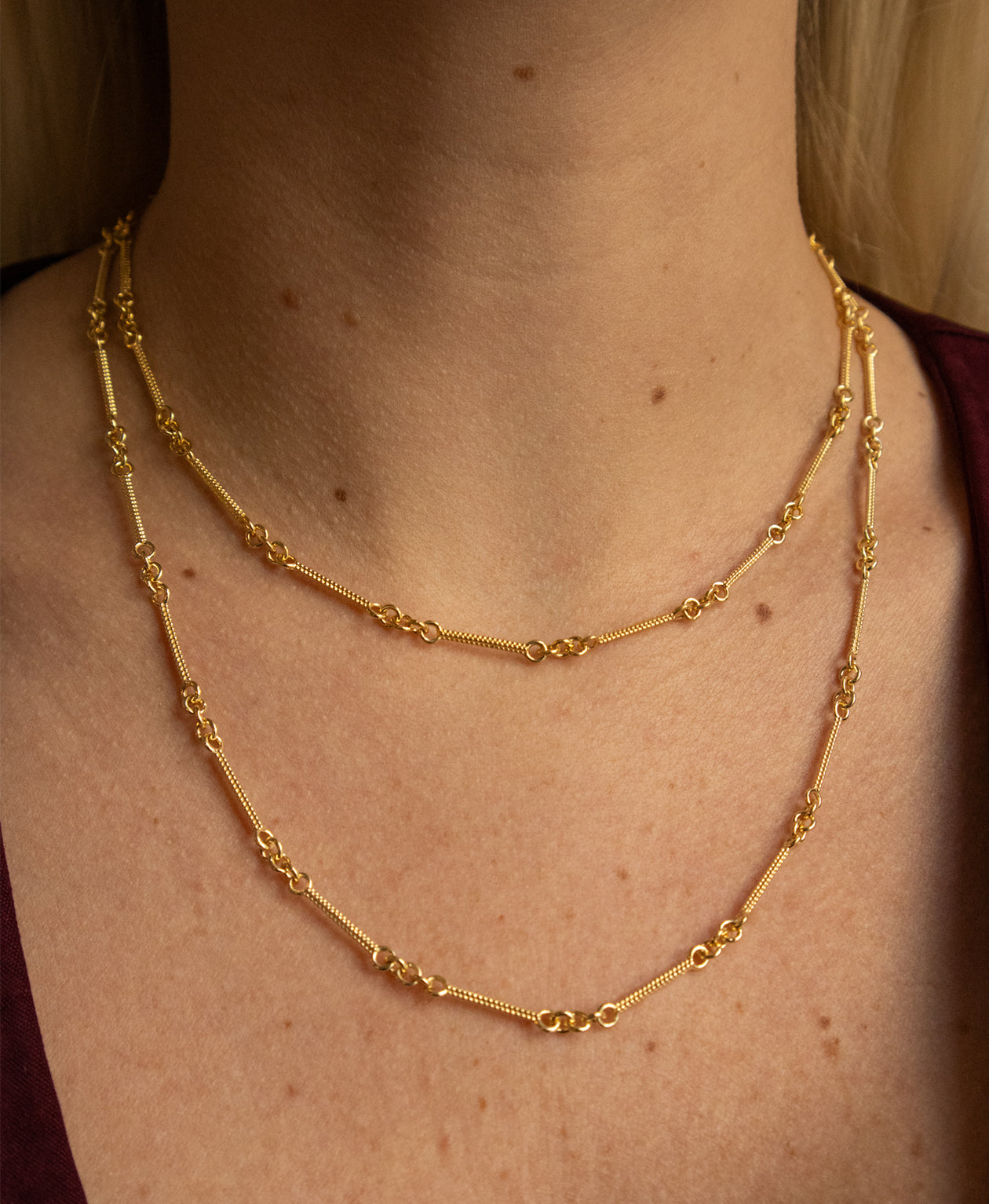 Clio Chain (50cm) - 22k Gold Vermeil