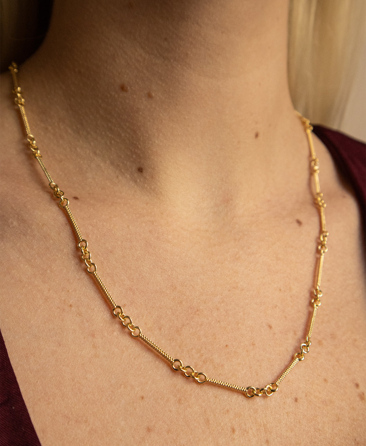 Clio Chain (50cm) - 22k Gold Vermeil