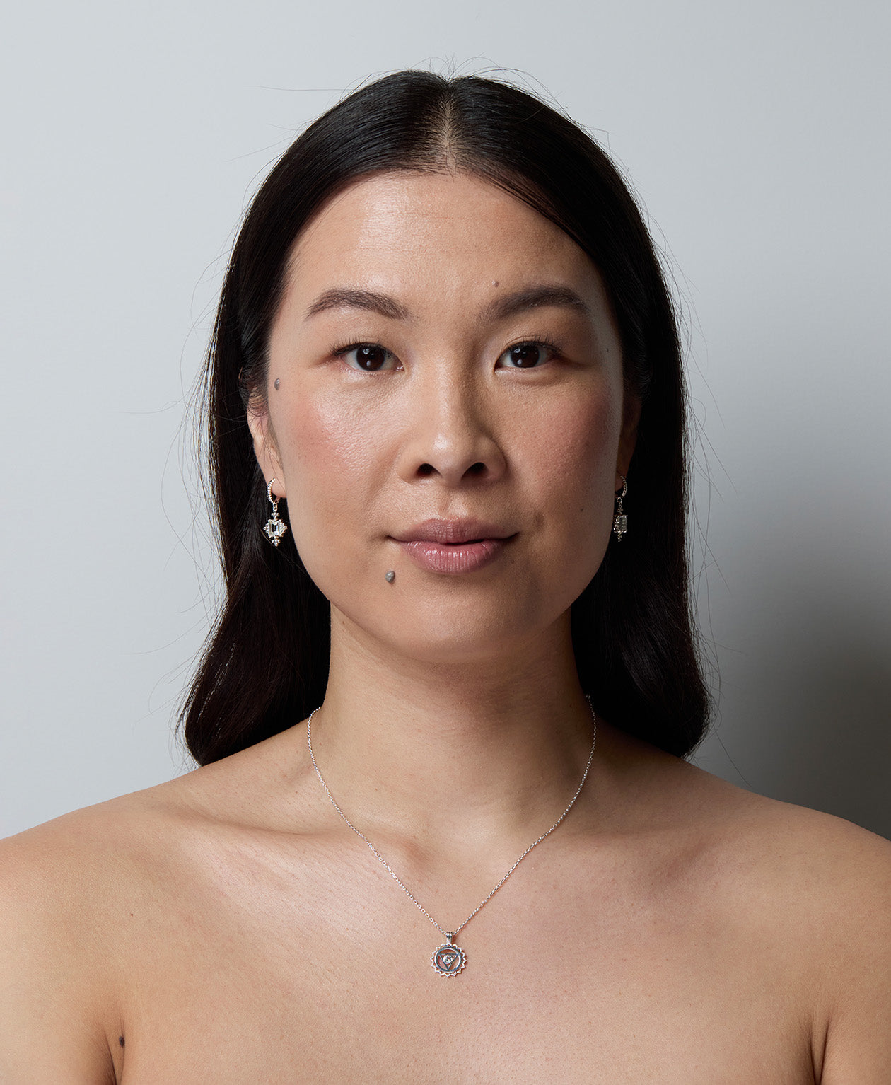 Communication Chakra Necklace - 925 Sterling Silver