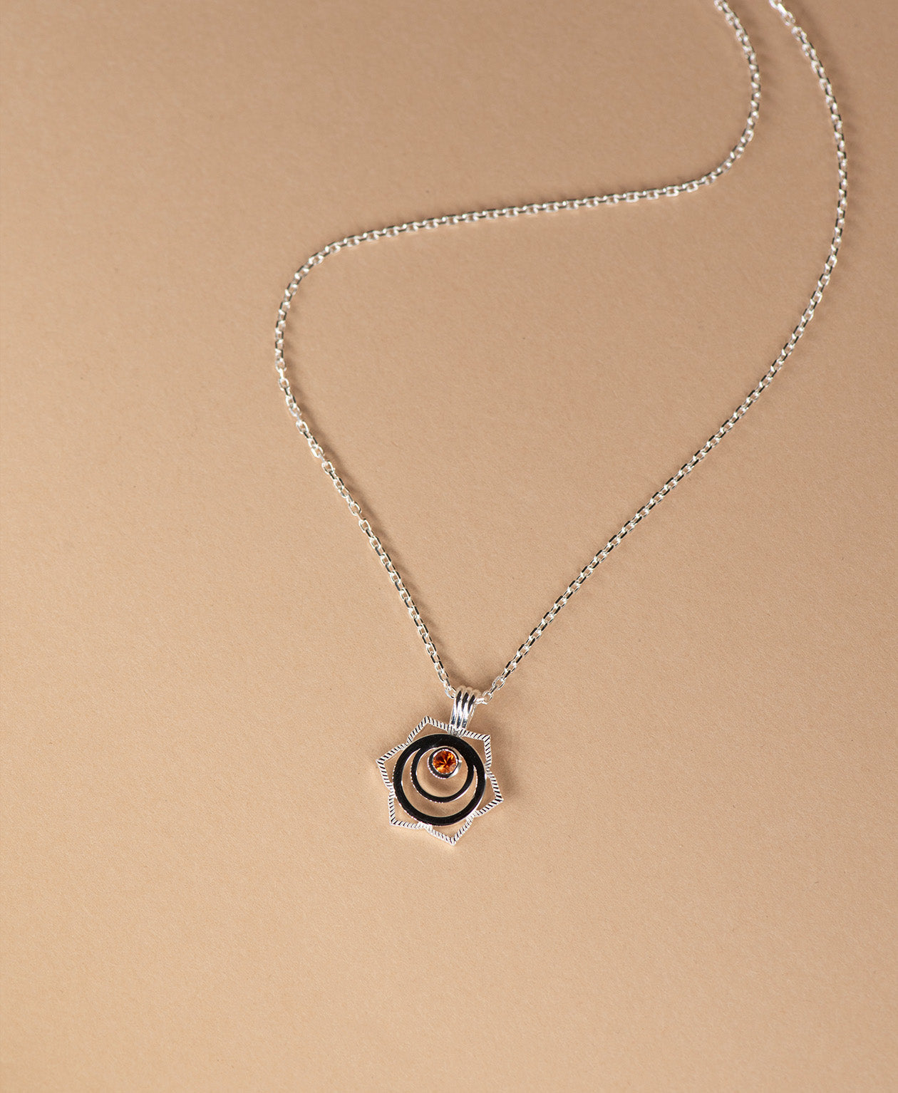 Creativity Chakra Necklace - 925 Sterling Silver
