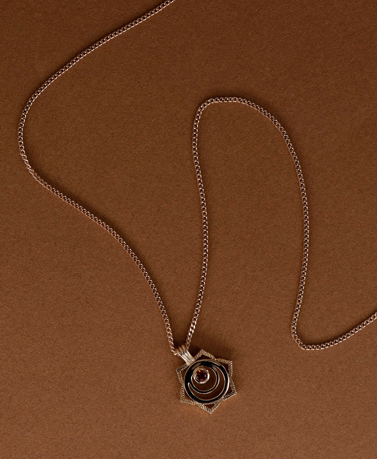 Creativity Chakra Necklace - 9k Yellow Gold