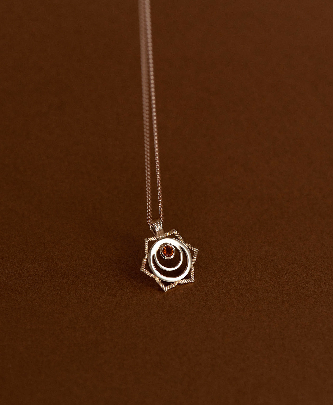 Creativity Chakra Necklace - 9k Yellow Gold