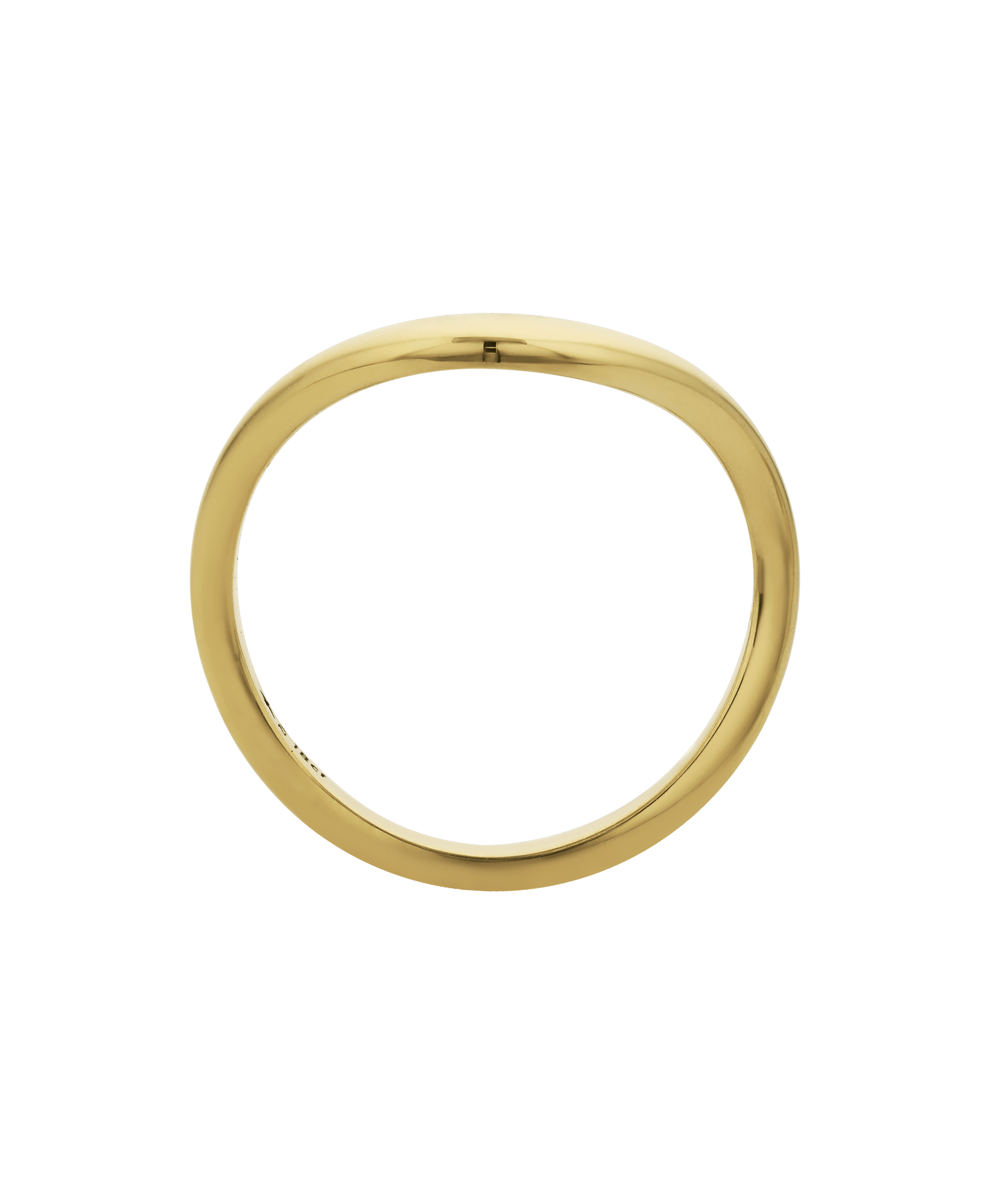 Eternal Tide Band - 18k Yellow Gold, Plain Gold