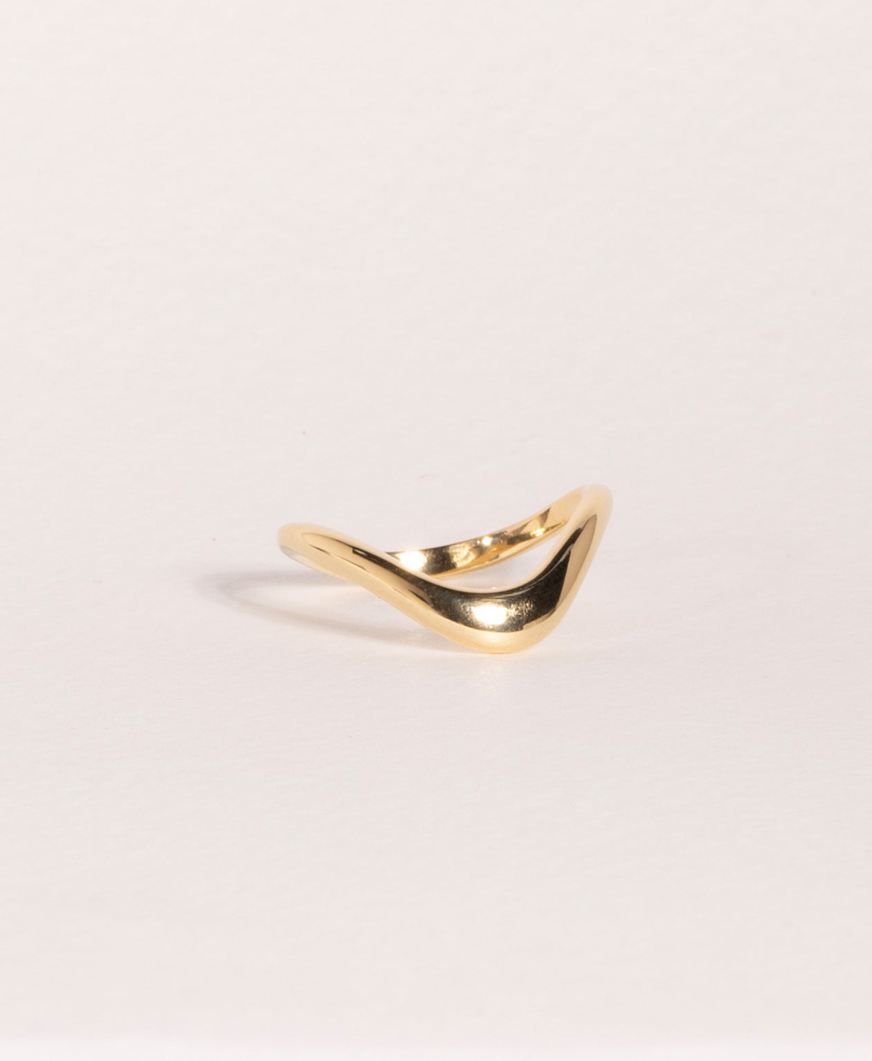 Eternal Tide Band - 18k Yellow Gold, Plain Gold