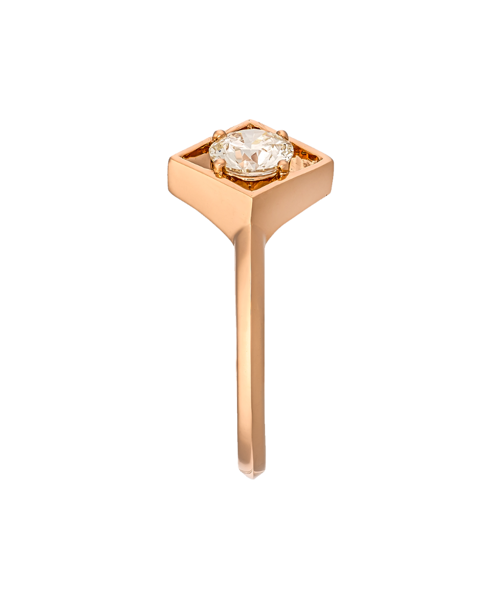 Freya Engagement Ring - 18k Rose Gold,  Diamond 0.50 carat