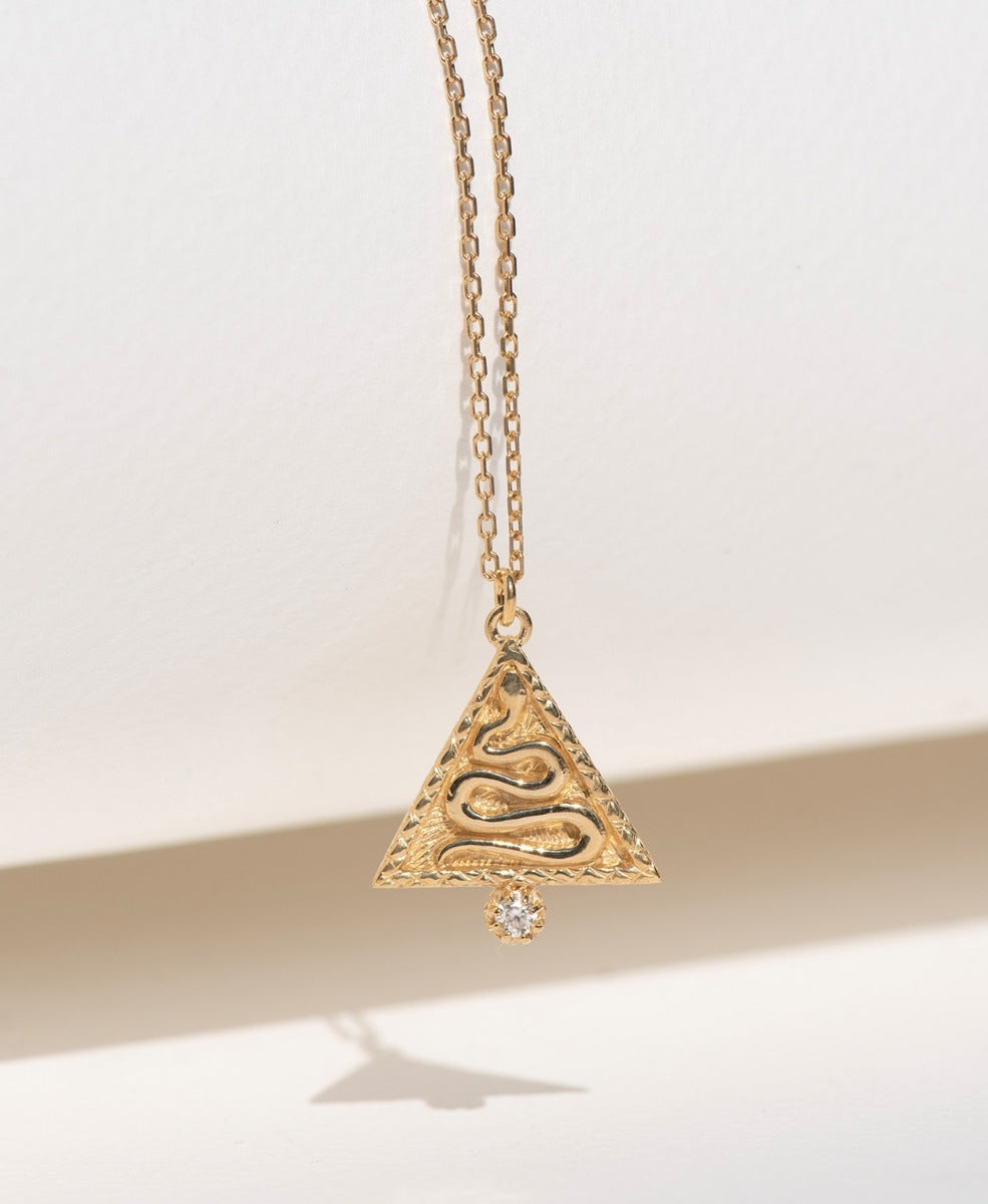 Z&M X Kirsty Gallagher The Goddess Path Necklace - 22k Gold Vermeil