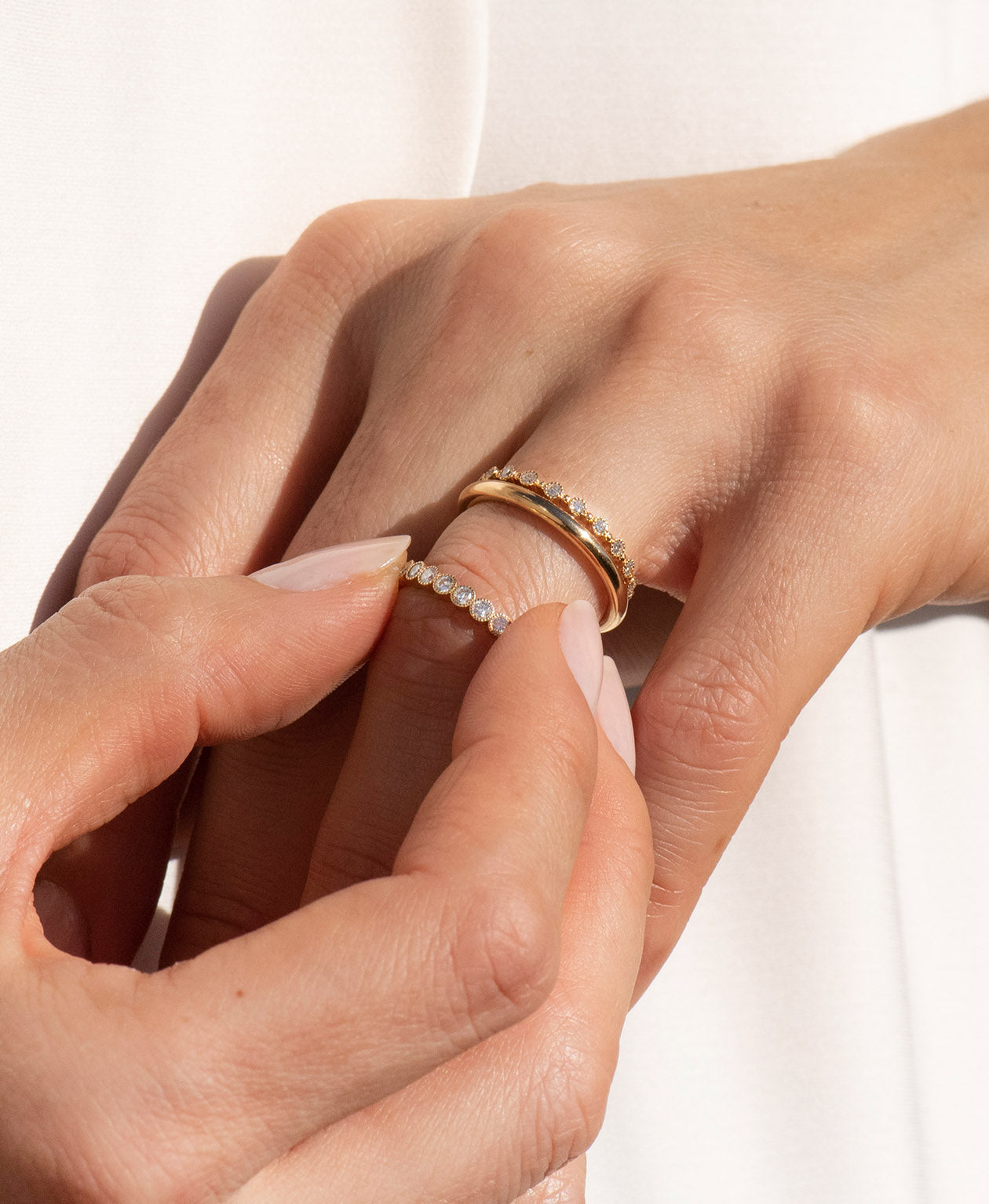 Gracie Band 2mm - 18k Yellow Gold