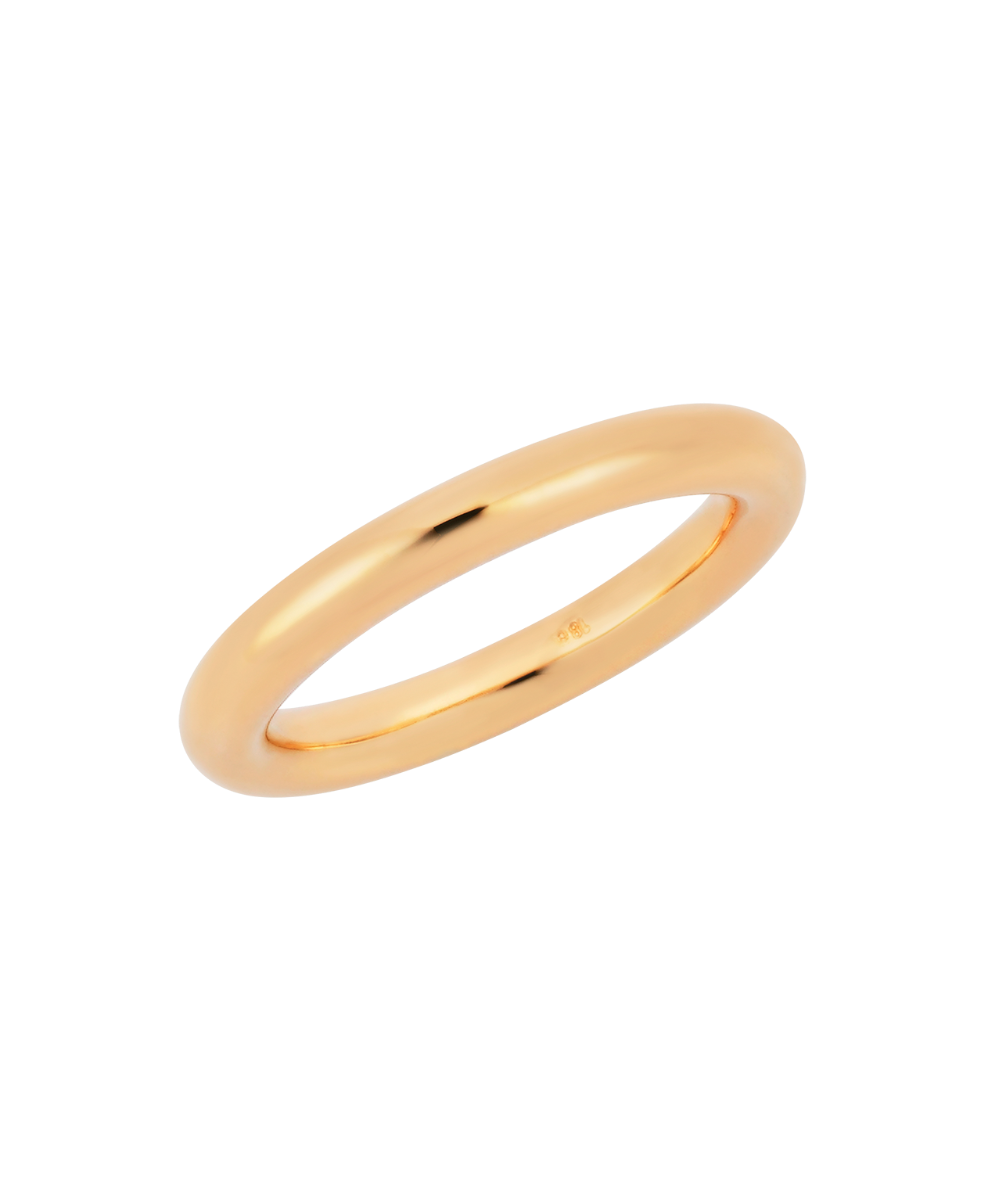 Gracie Band 3mm - 18k Yellow Gold