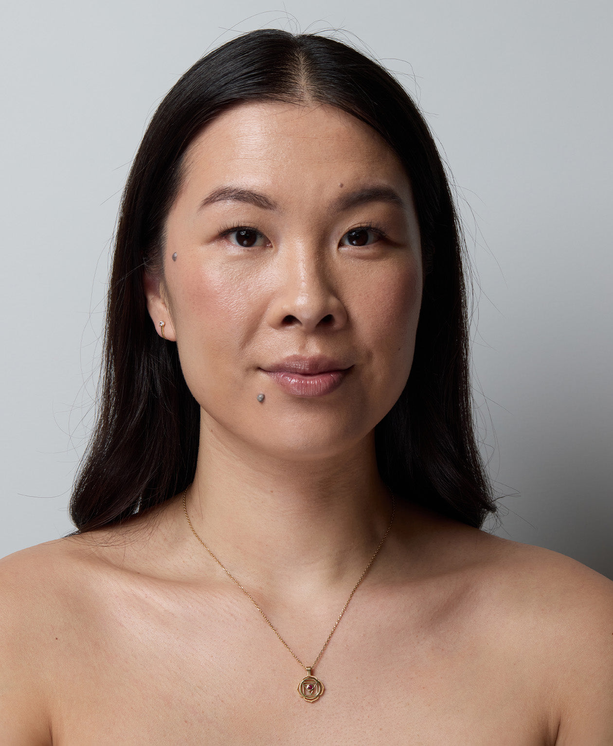 Grounding Chakra Necklace - 22k Gold Vermeil