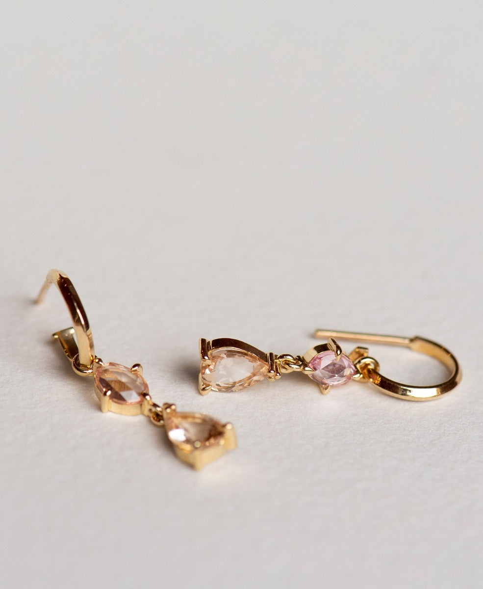 One of a Kind 396 - 9k Yellow Gold, Morganite