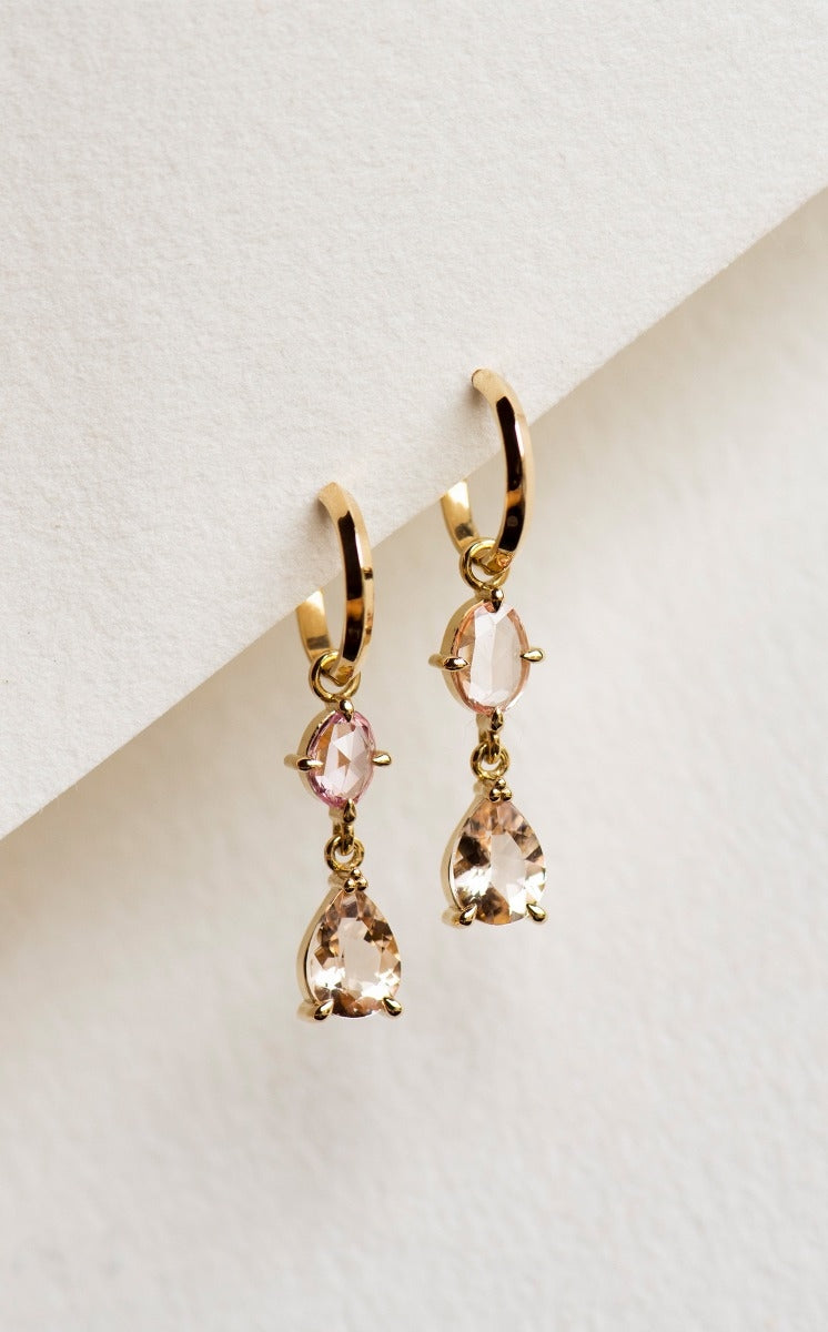 One of a Kind 396 - 9k Yellow Gold, Morganite