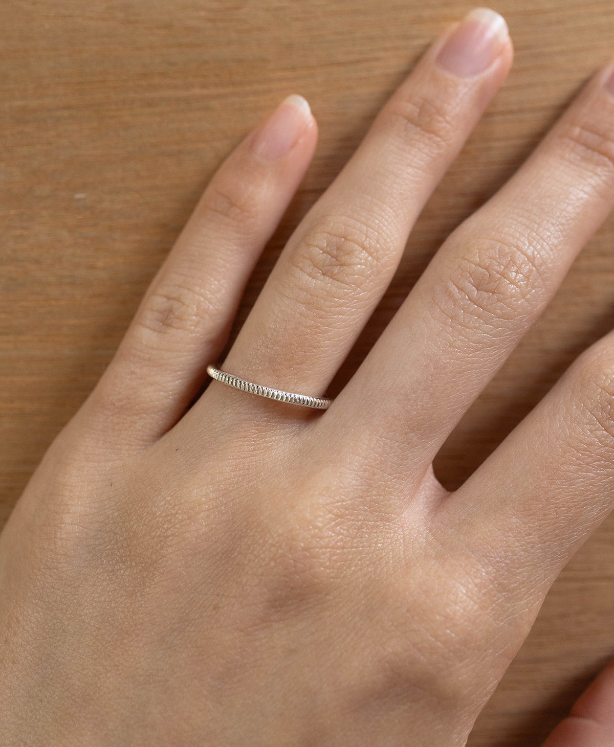 Kenza Stacker Ring - 925 Sterling Silver