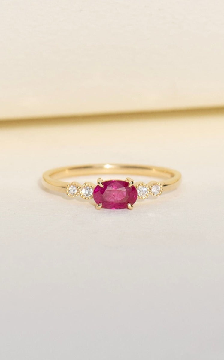 Limited Edition 157 - 18k Yellow Gold, Ruby