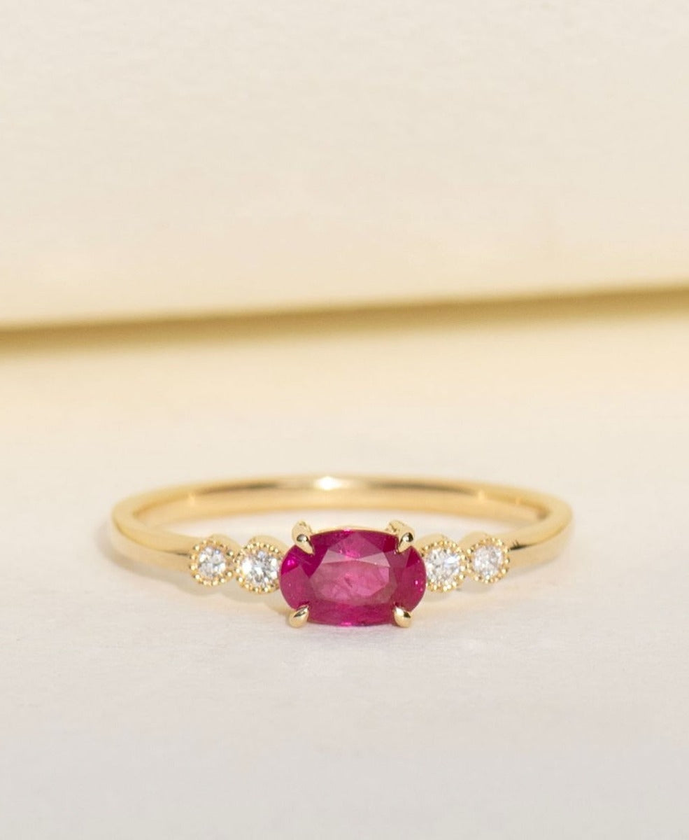 Limited Edition 157 - 18k Yellow Gold, Ruby