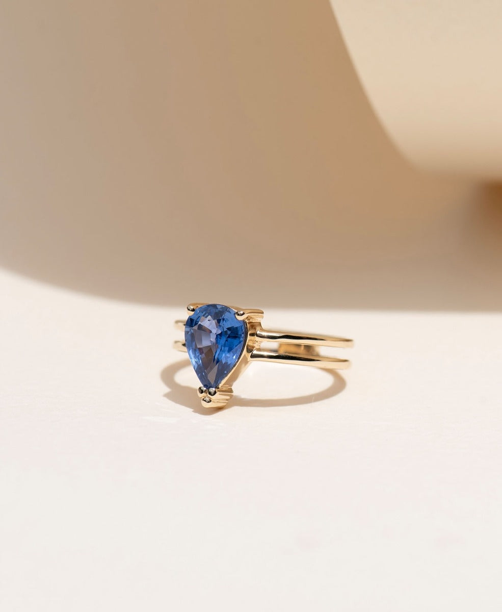 Limited Edition 170 - 9k Yellow Gold, Blue Sapphire