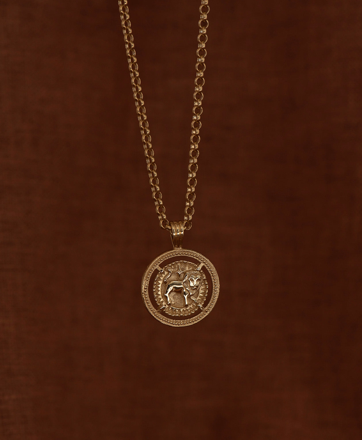 Leo Necklace - 22k Gold Vermeil