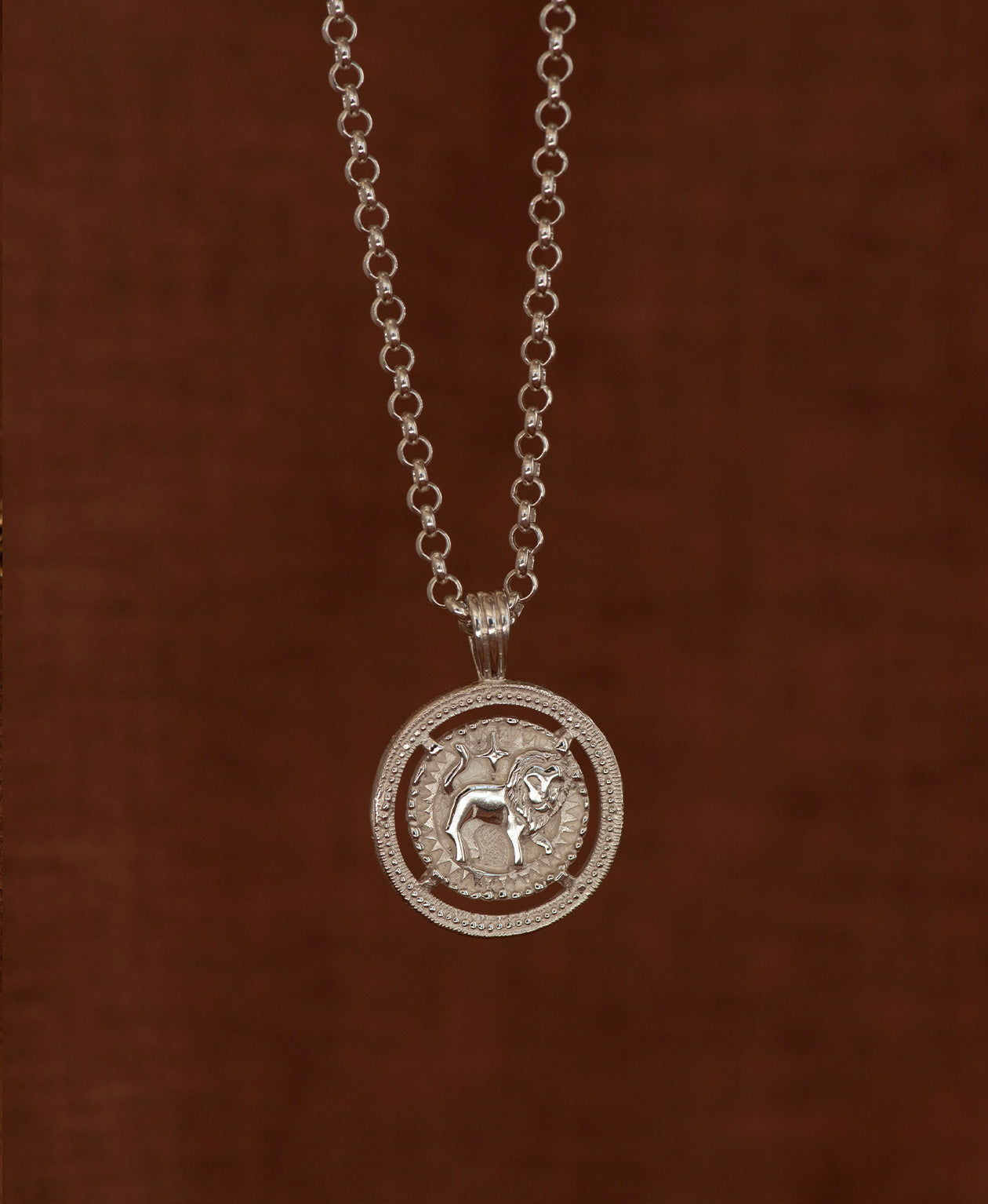 Leo Necklace - 925 Sterling Silver