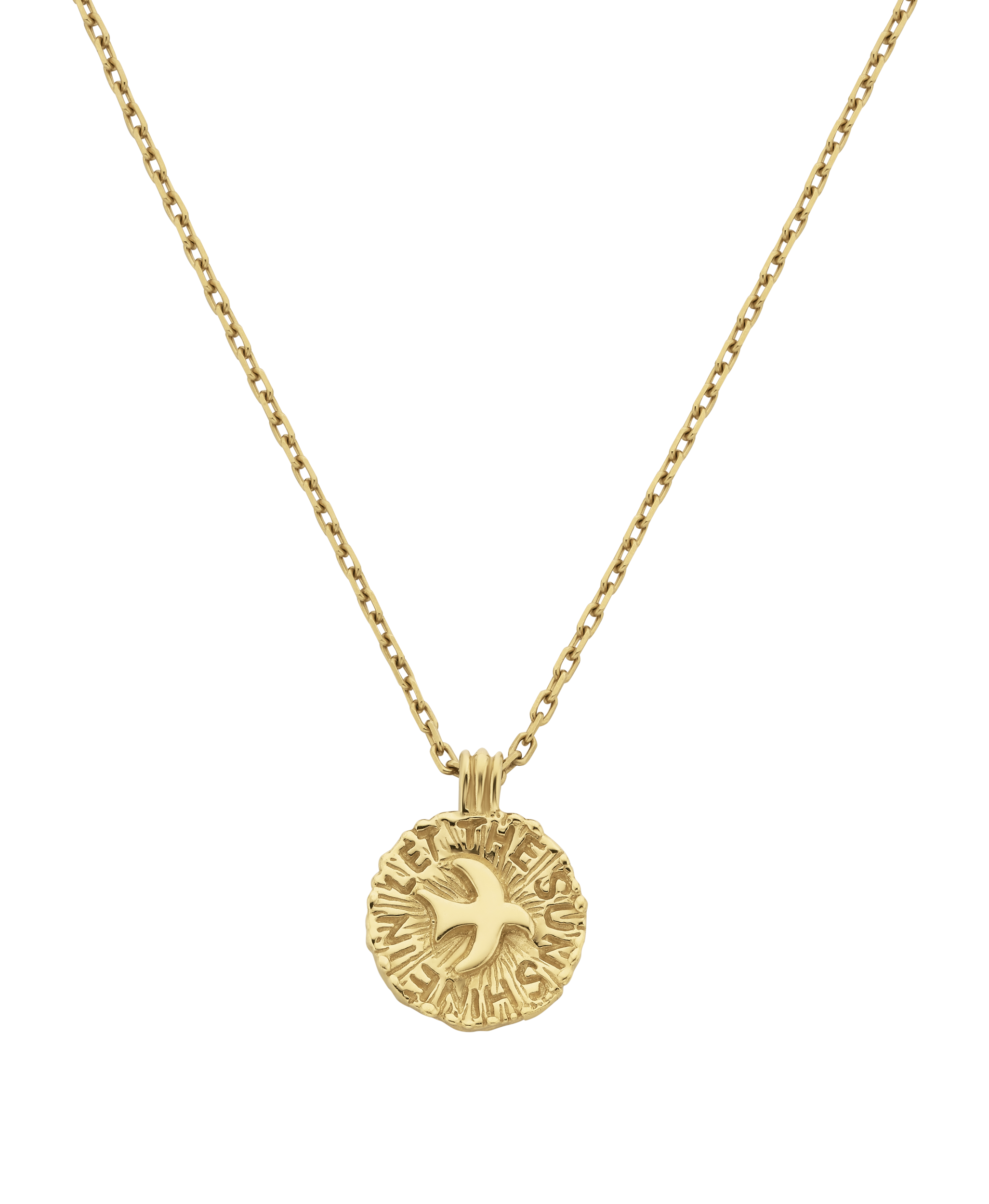 Let the Sun Shine In Necklace - 22k Gold Vermeil