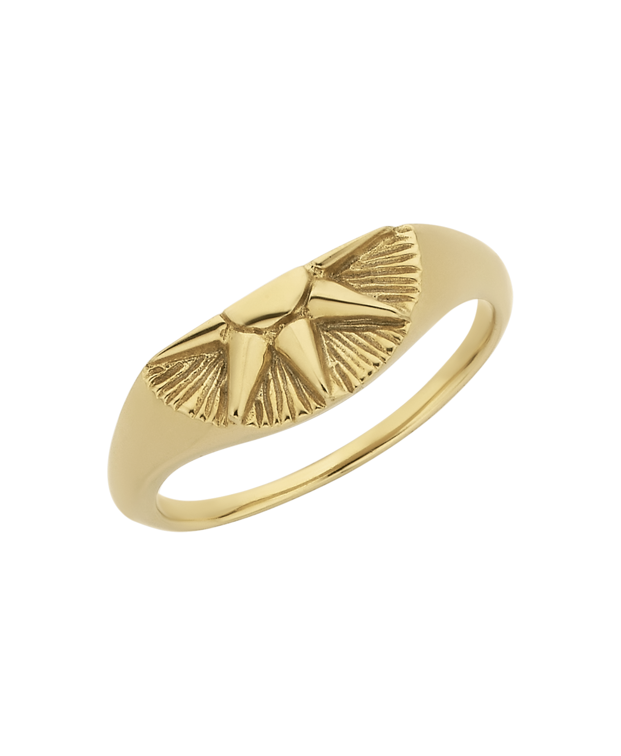 Let the Sun Shine In Ring  - 22k Gold Vermeil