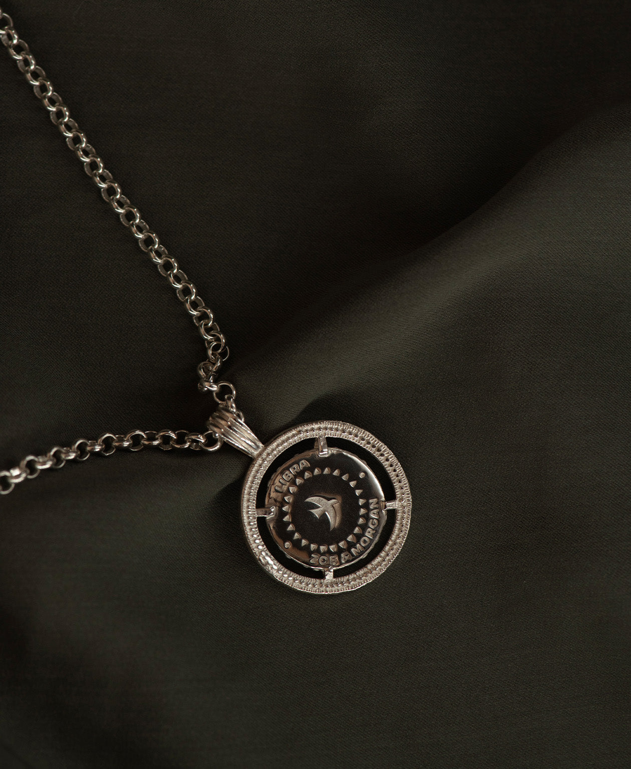Libra Necklace - 925 Sterling Silver