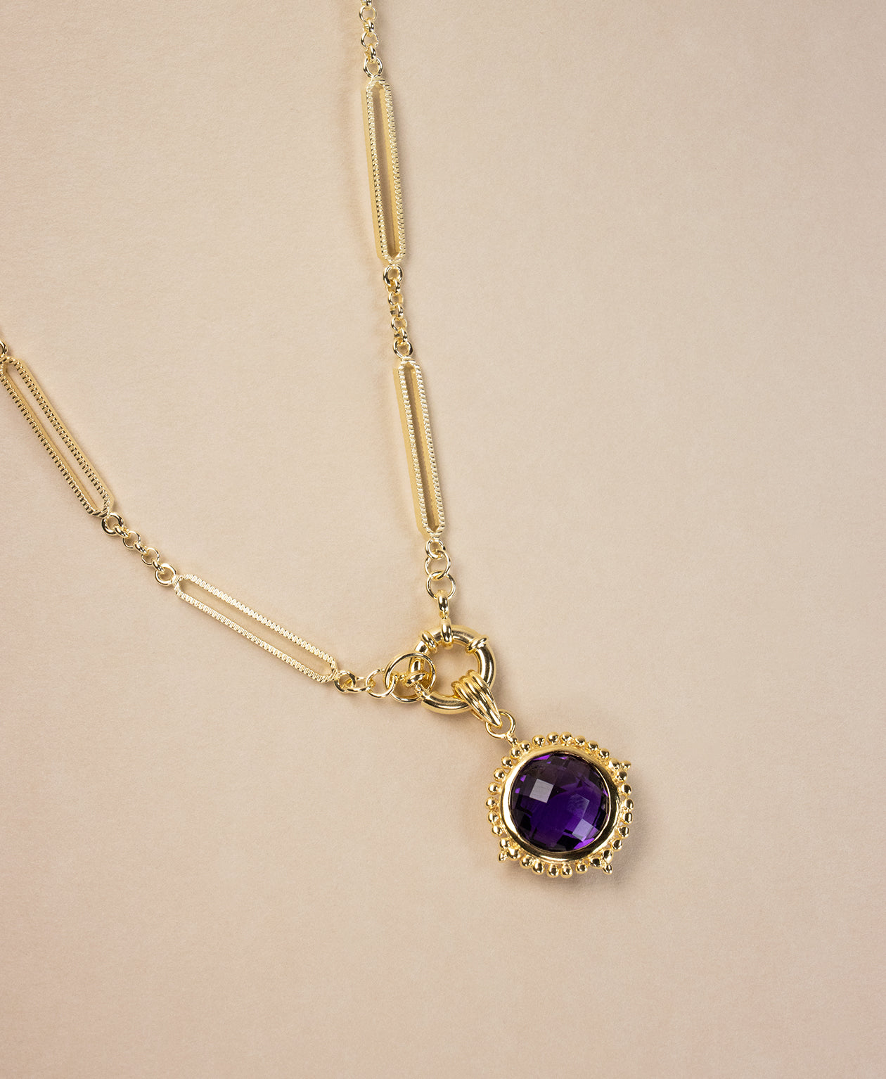 Limited Edition 209 - 22k Gold Vermeil, Amethyst