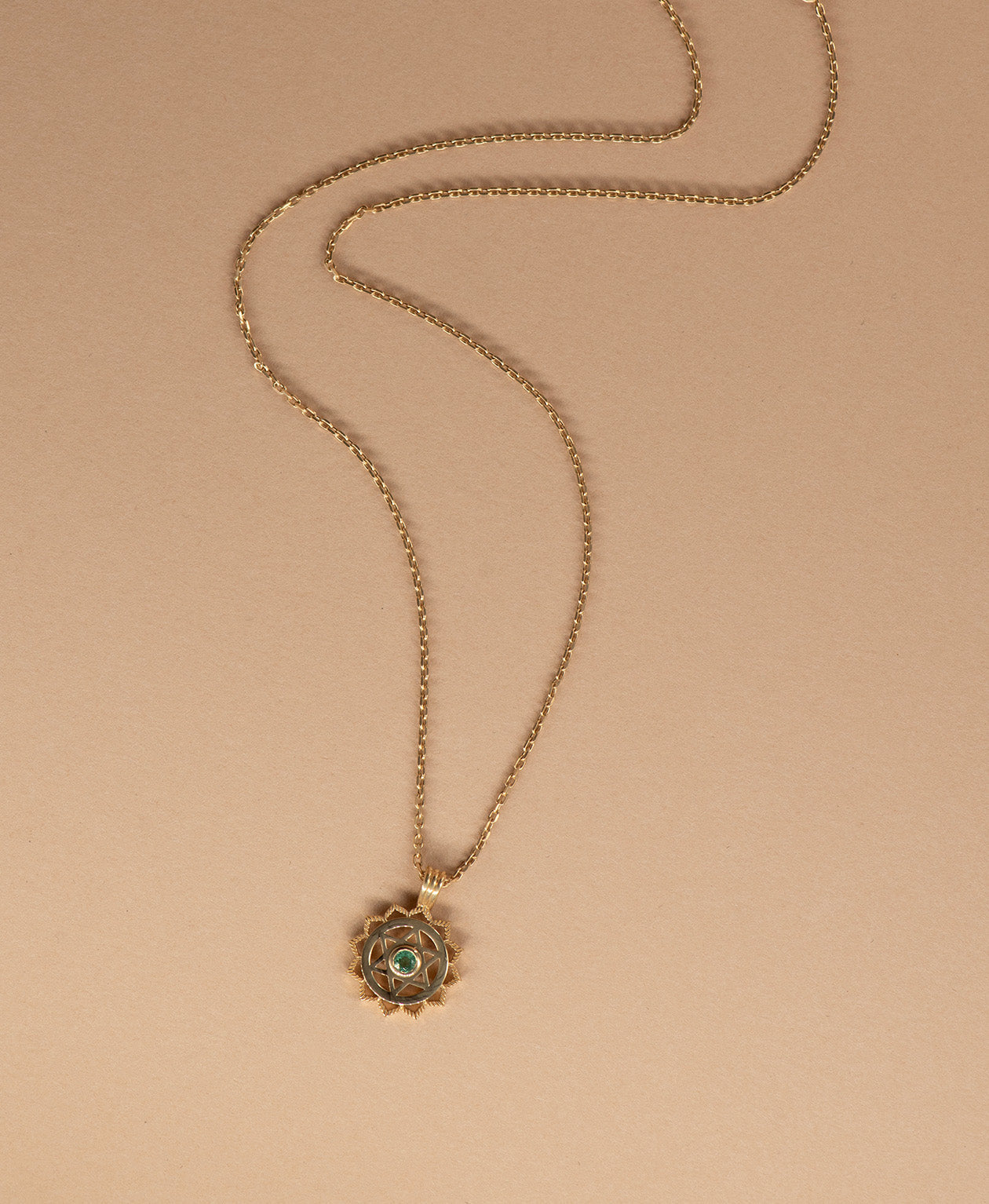 Love Chakra Necklace - 22k Gold Vermeil