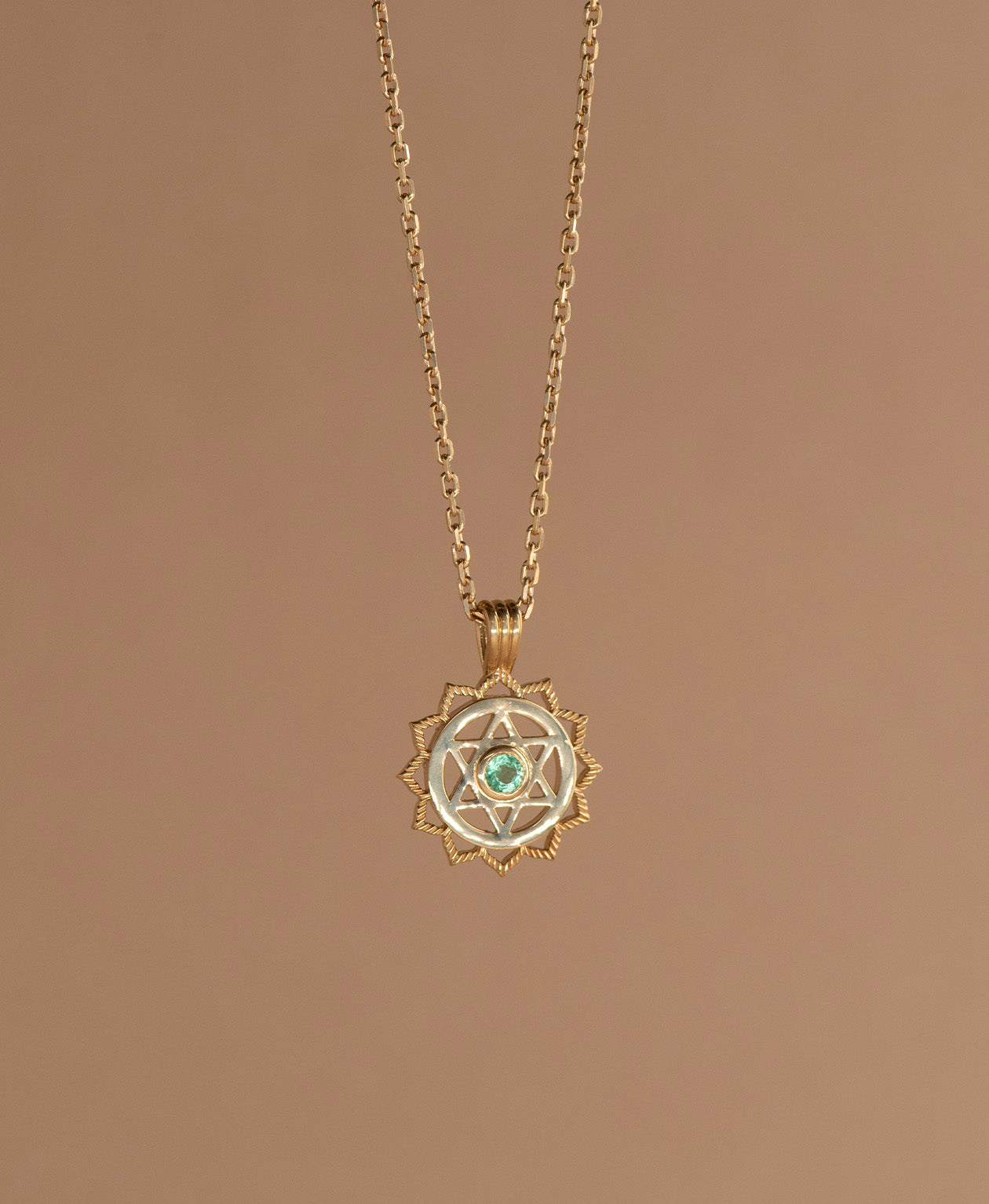 Love Chakra Necklace - 22k Gold Vermeil