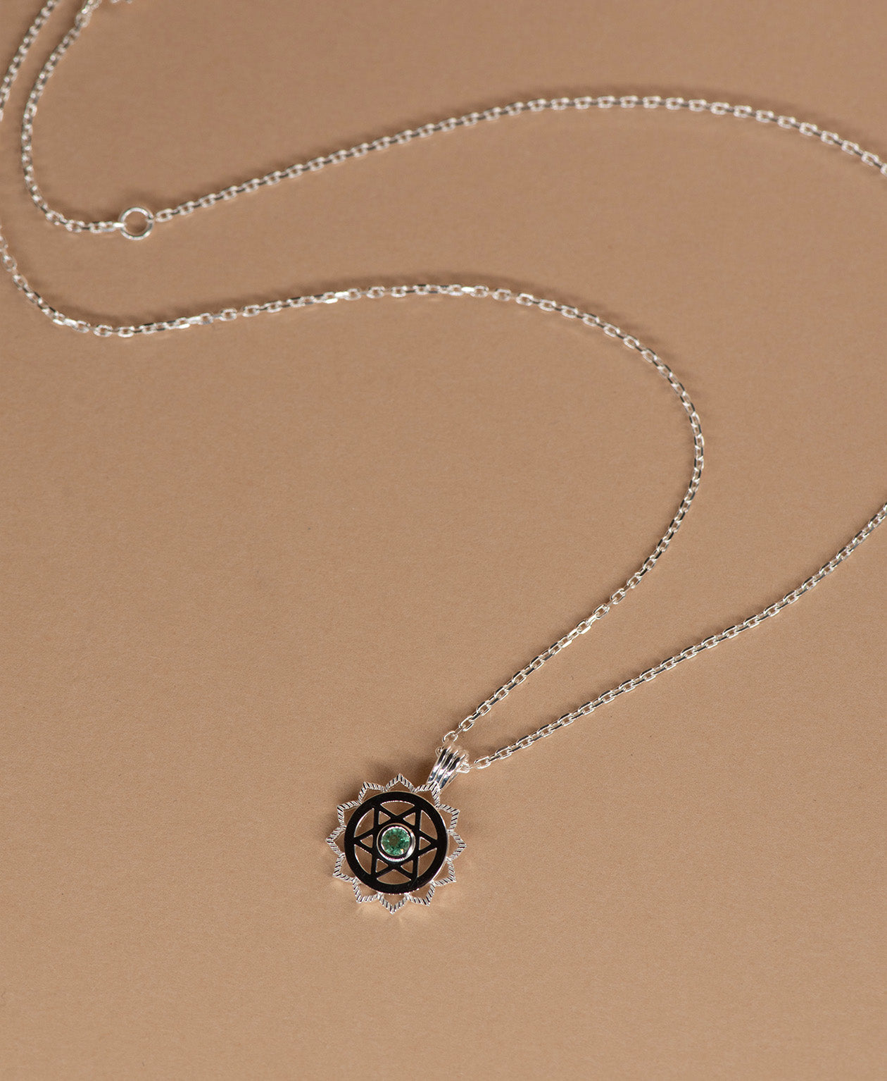 Love Chakra Necklace - 925 Sterling Silver