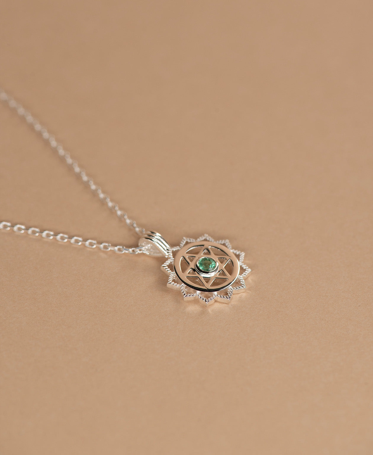 Love Chakra Necklace - 925 Sterling Silver