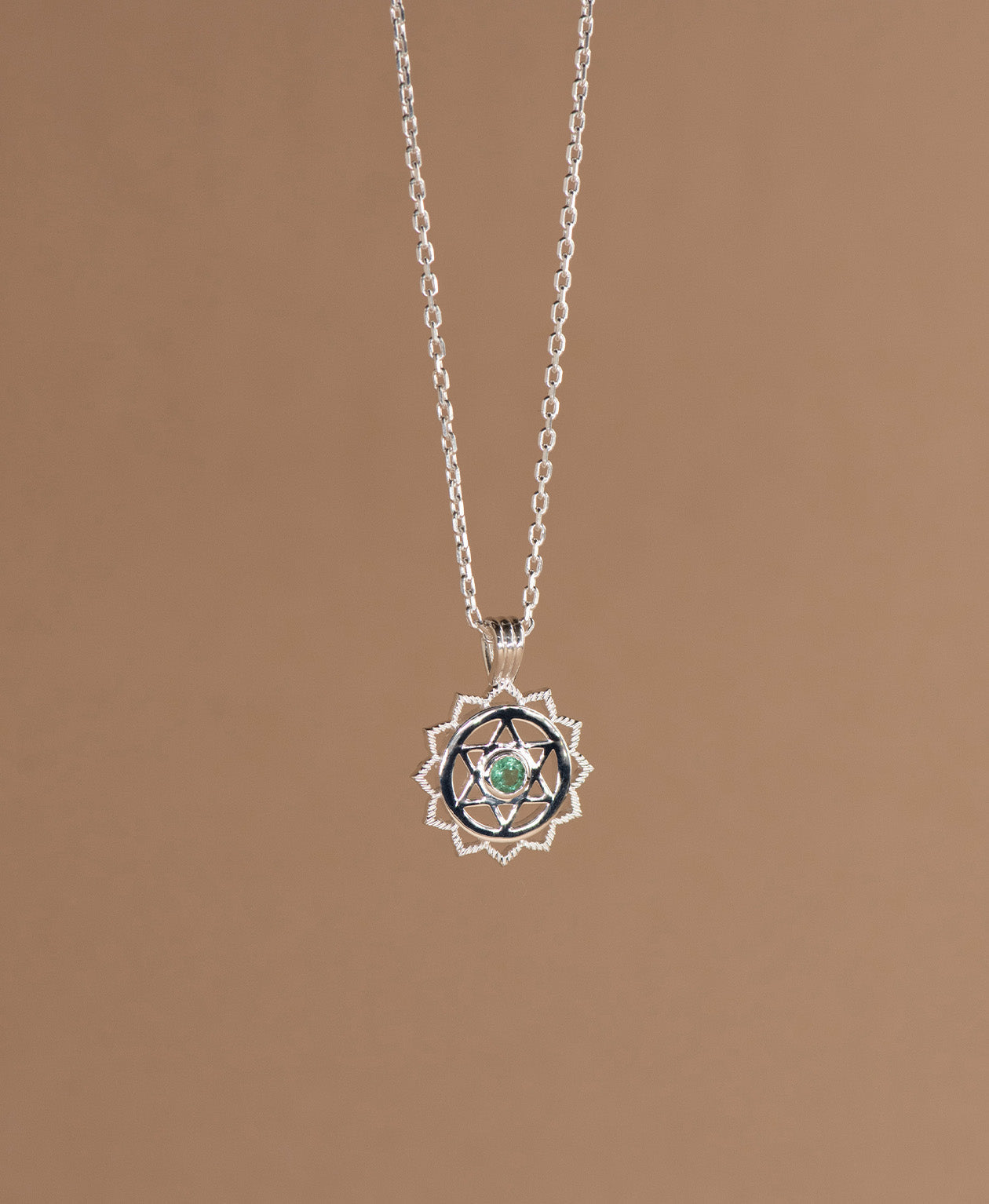 Love Chakra Necklace - 925 Sterling Silver